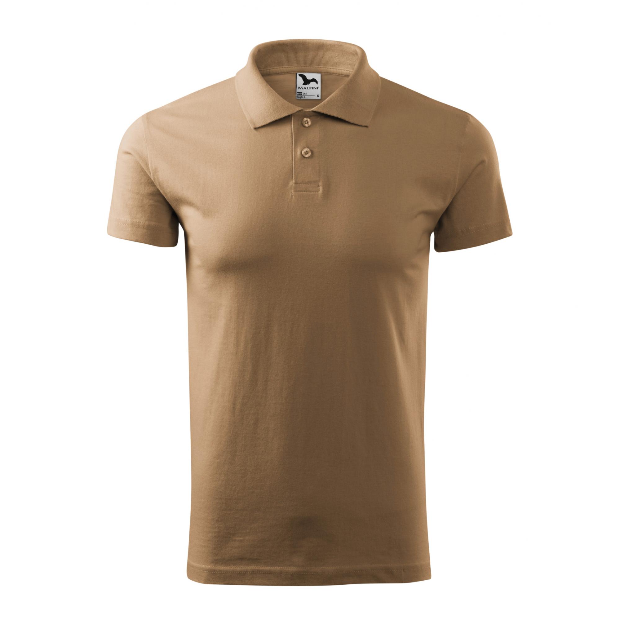 Tricou polo pentru bărbaţi Single J. 202 Nisip L