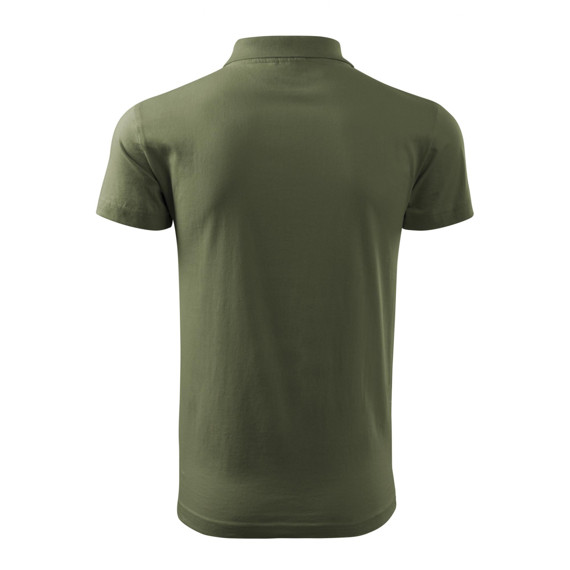 Tricou polo pentru bărbaţi Single J. 202 Khaki S