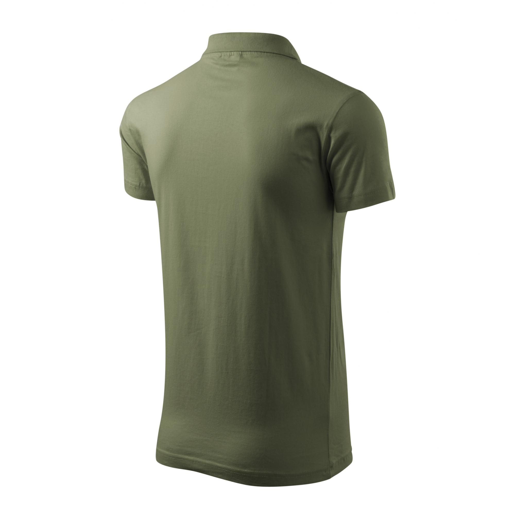 Tricou polo pentru bărbaţi Single J. 202 Khaki S