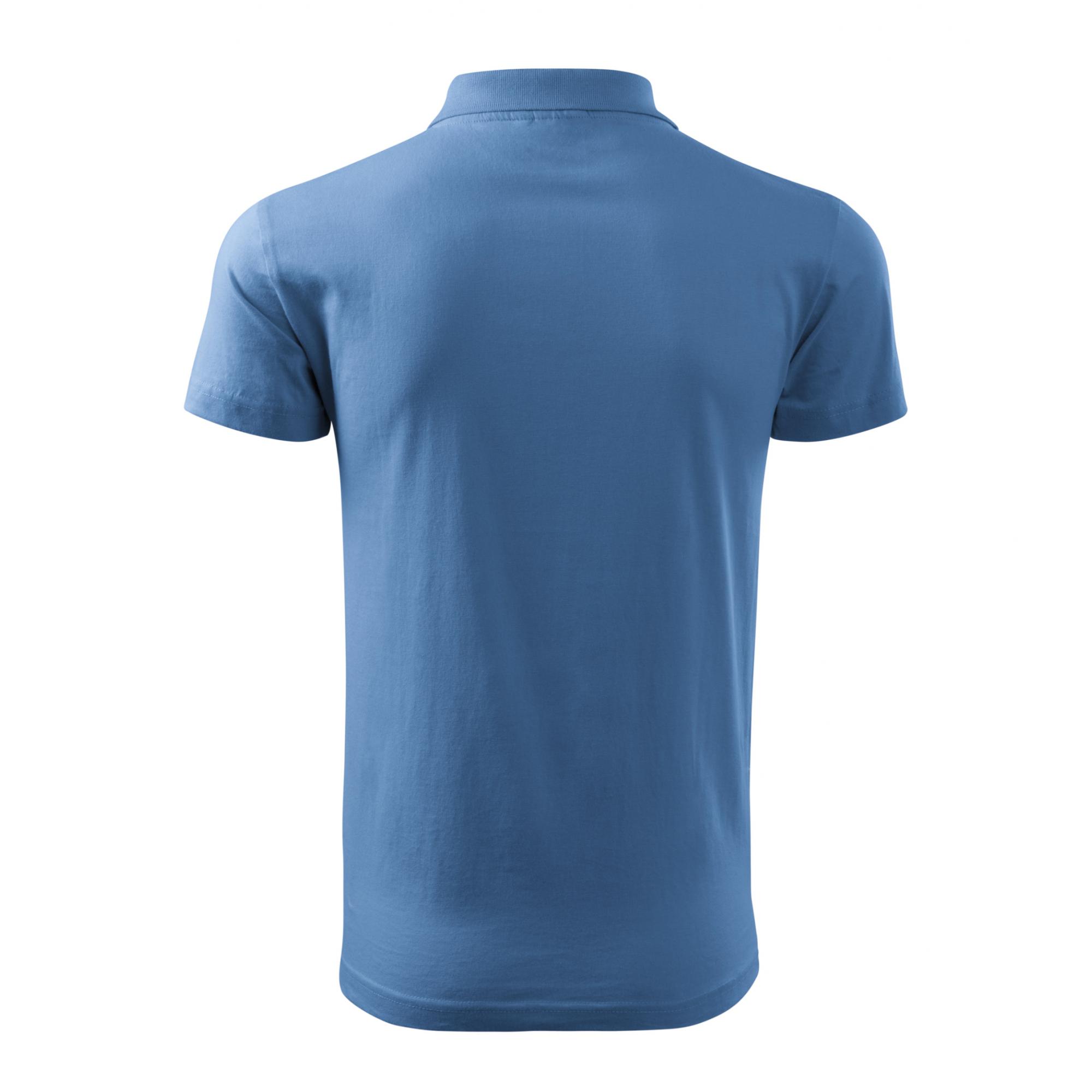 Tricou polo pentru bărbaţi Single J. 202 Albastru deschis S