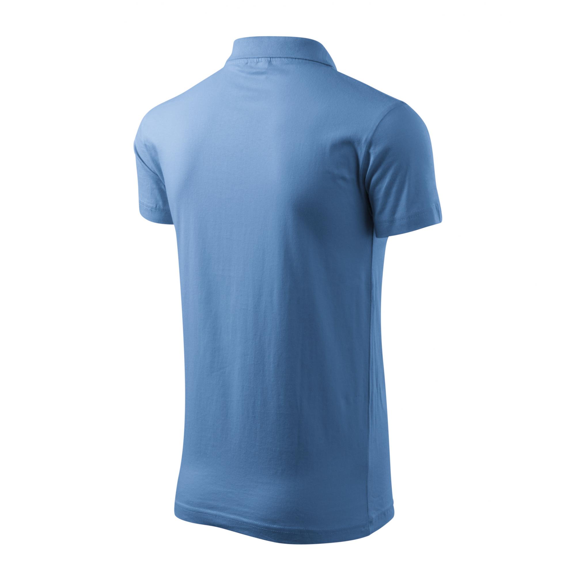 Tricou polo pentru bărbaţi Single J. 202 Albastru deschis S