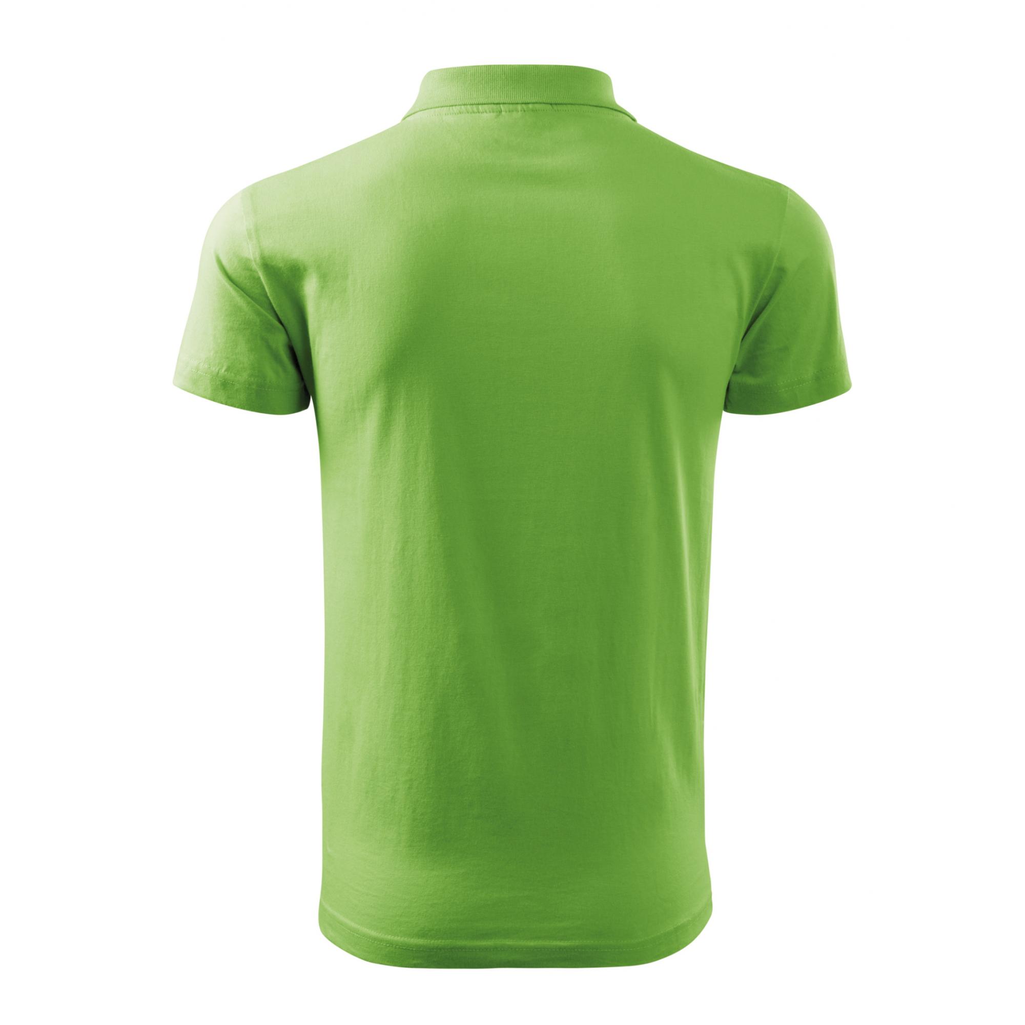 Tricou polo pentru bărbaţi Single J. 202 Verde iarba S