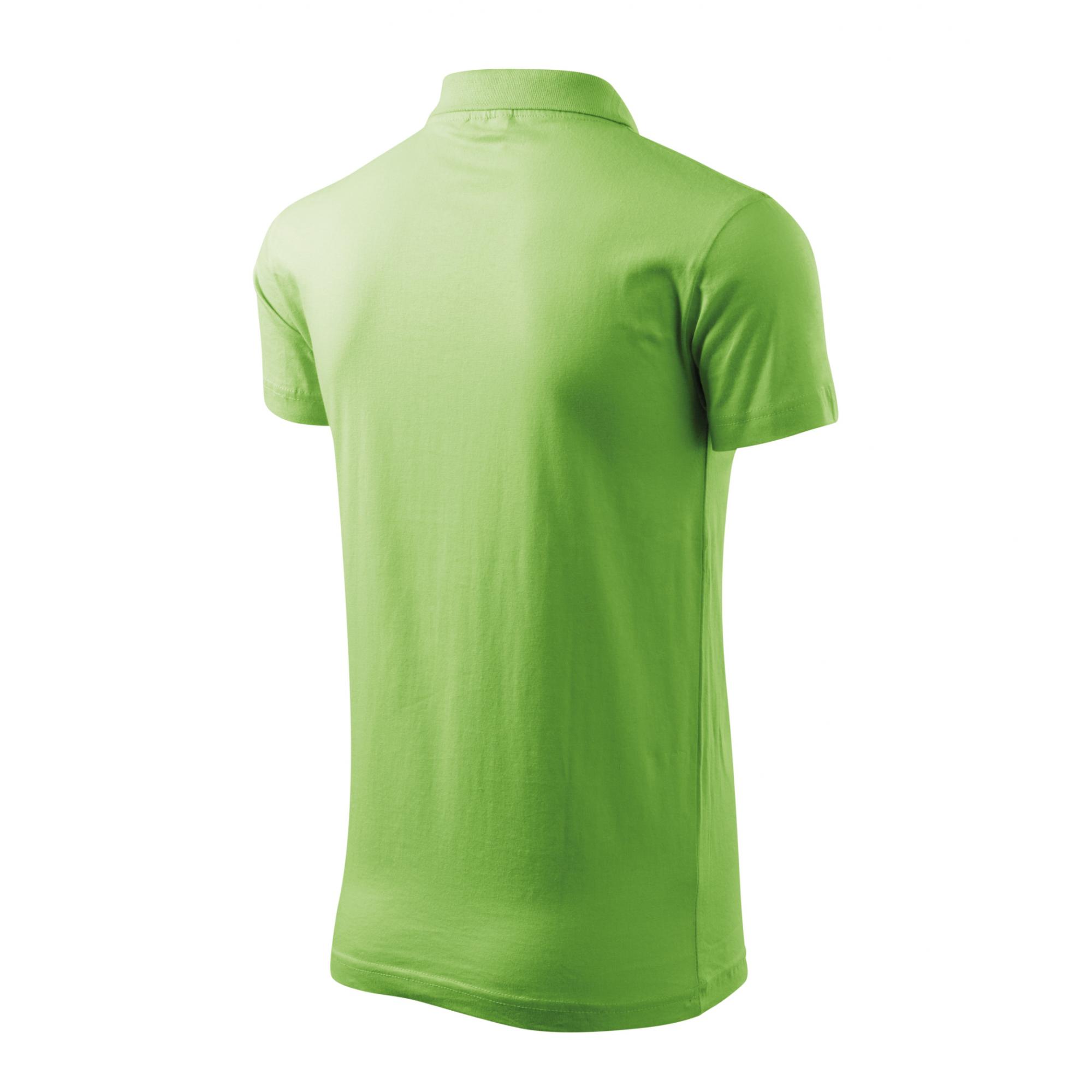 Tricou polo pentru bărbaţi Single J. 202 Verde iarba S