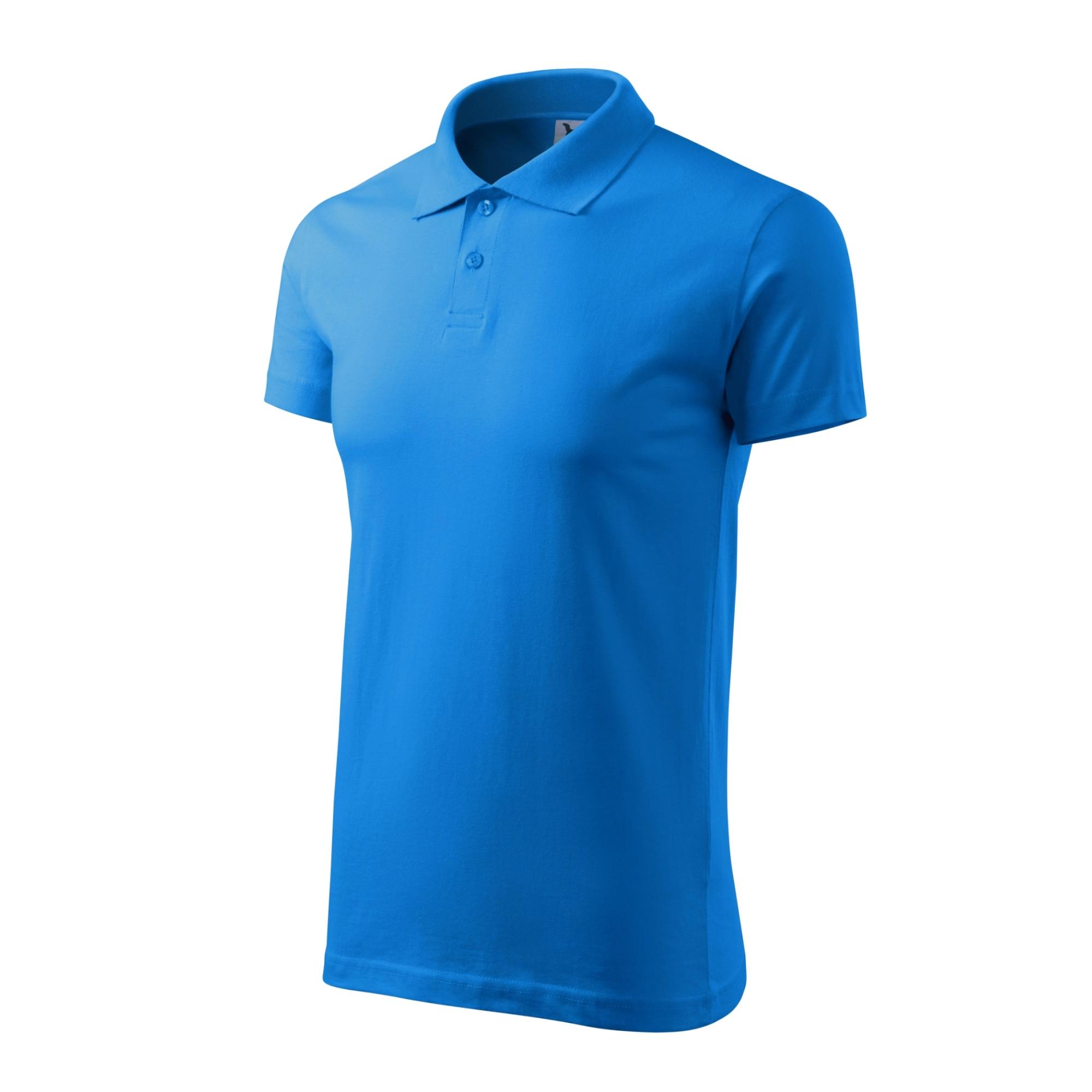 Tricou polo pentru bărbaţi Single J. 202 Snorkel blue M