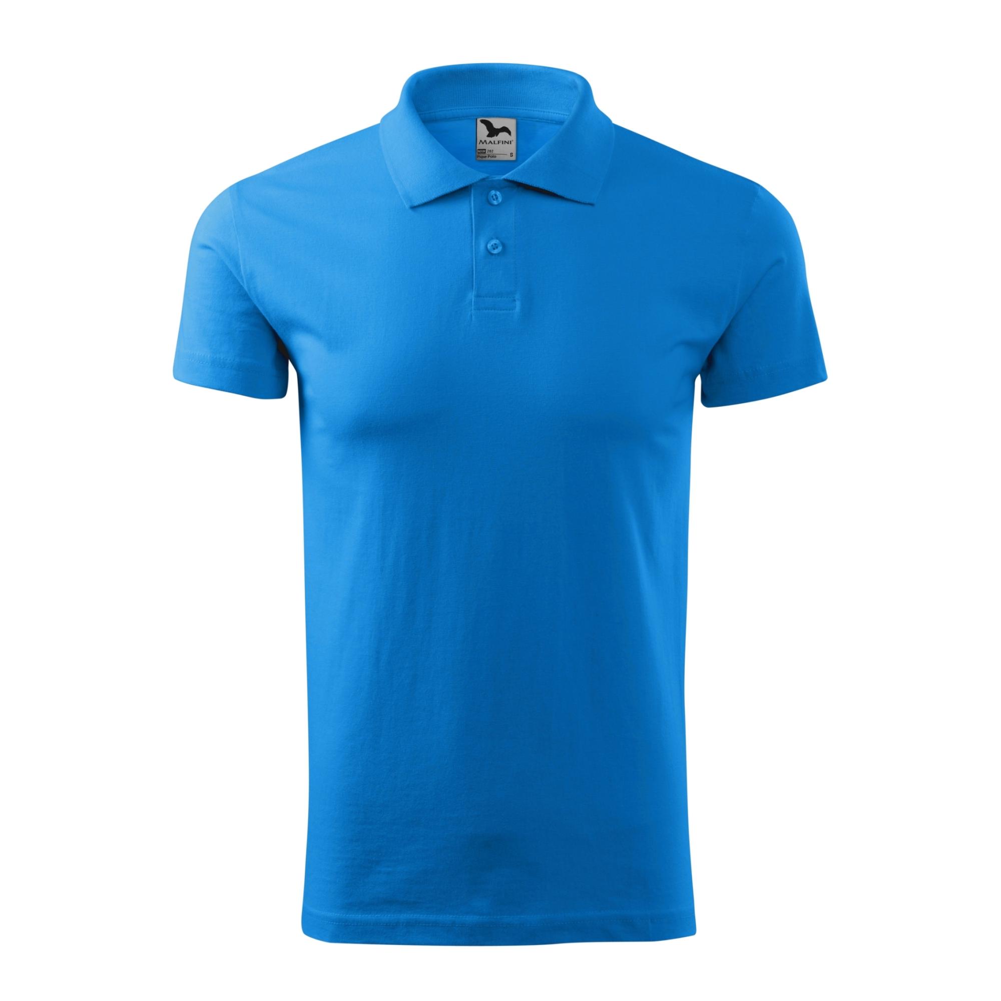 Tricou polo pentru bărbaţi Single J. 202 Snorkel blue XXL