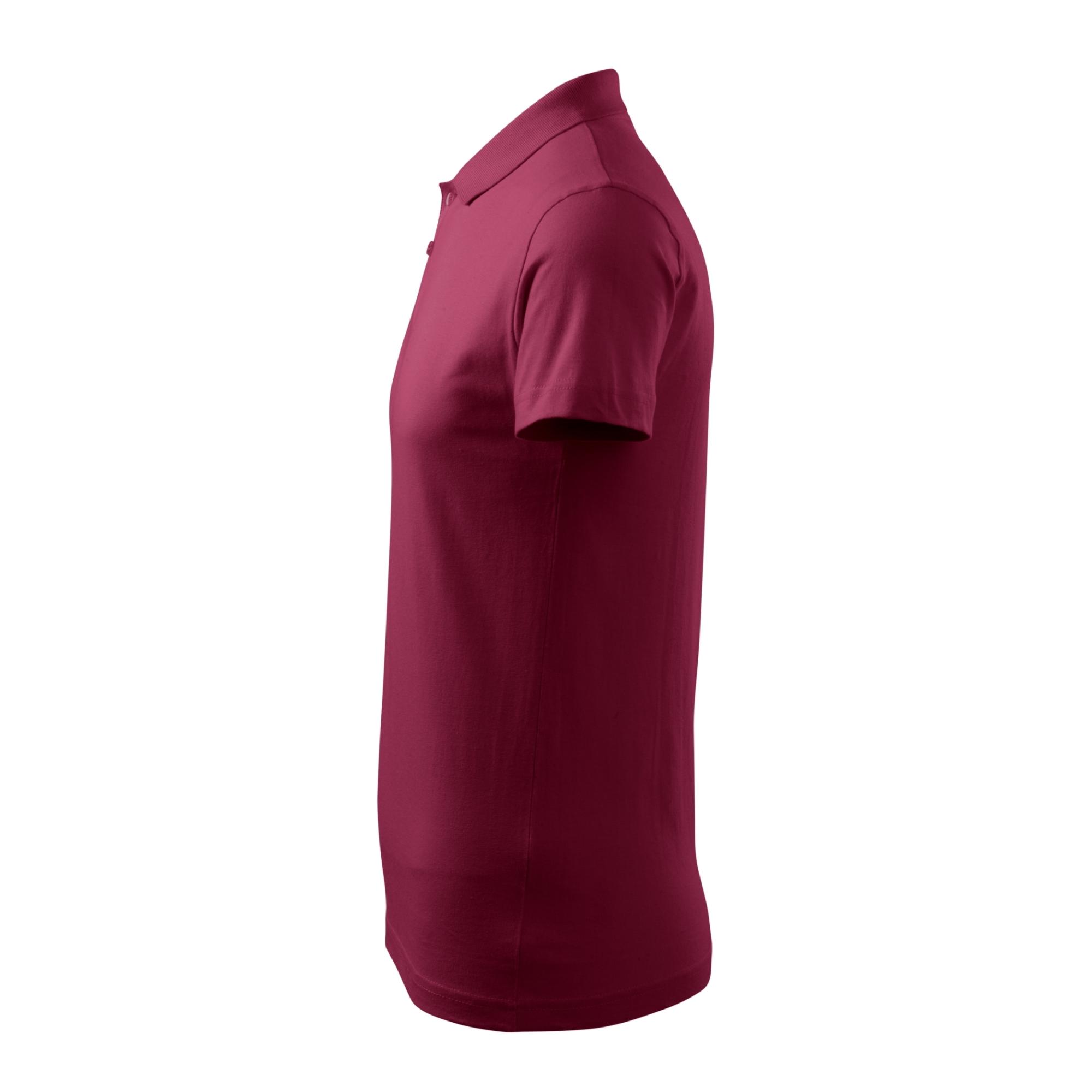 Tricou polo pentru bărbaţi Single J. 202 Garnet XXL