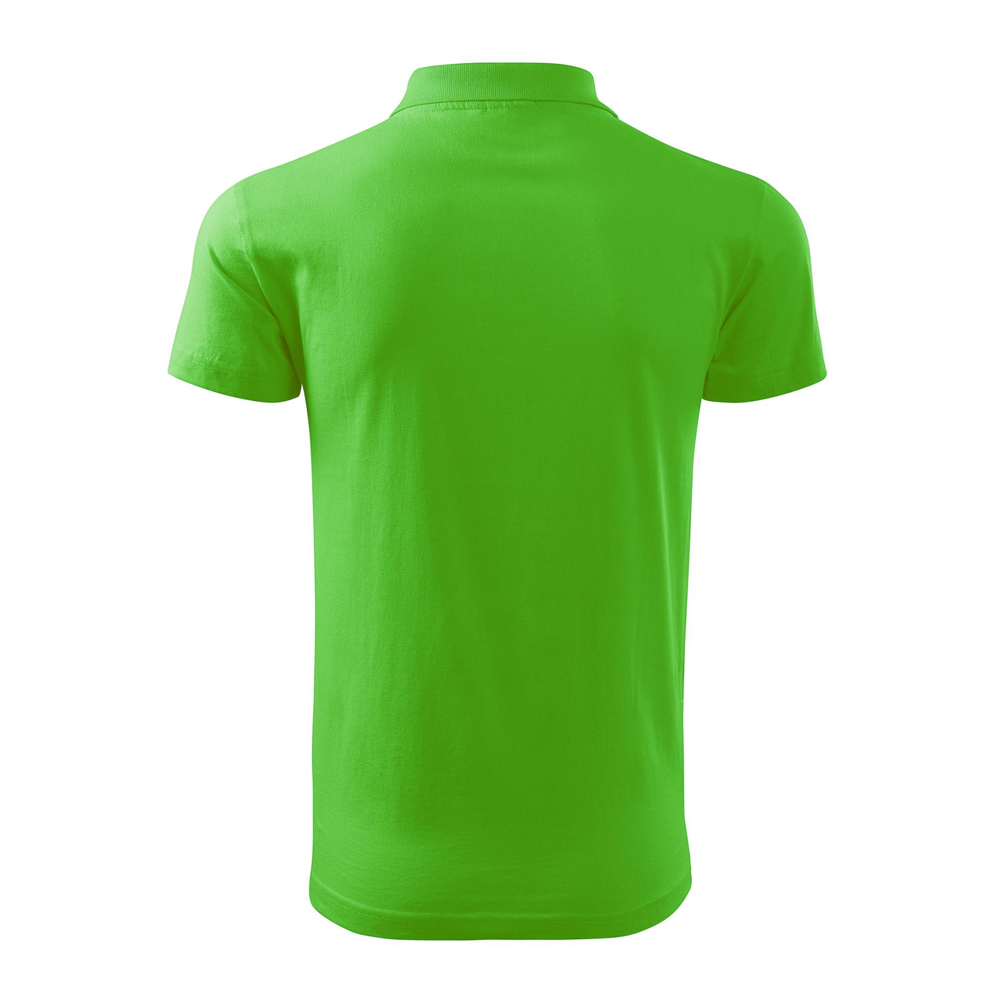 Tricou polo pentru bărbaţi Single J. 202 Verde mar L