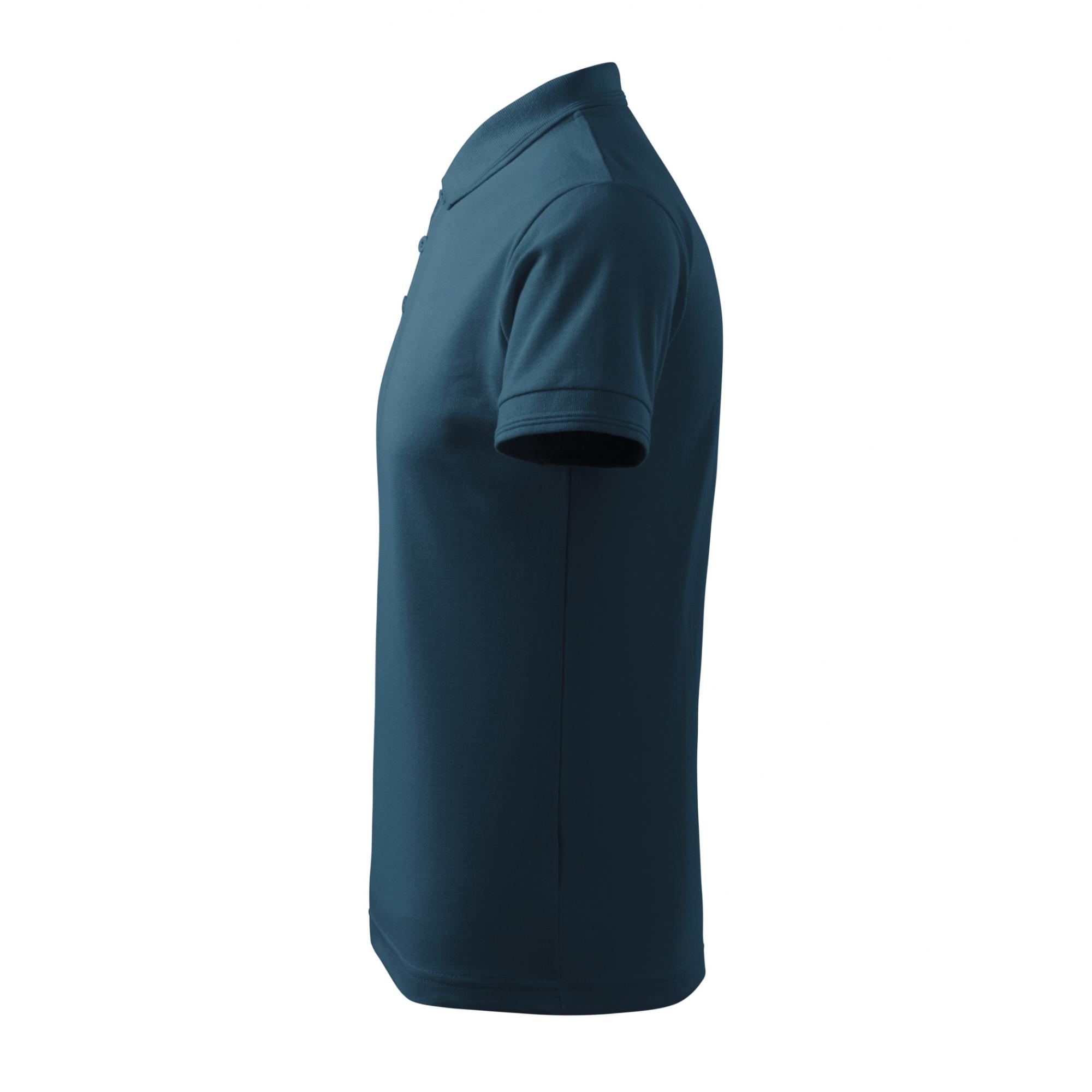 Tricou polo pentru bărbaţi Pique Polo 203 Albastru marin L