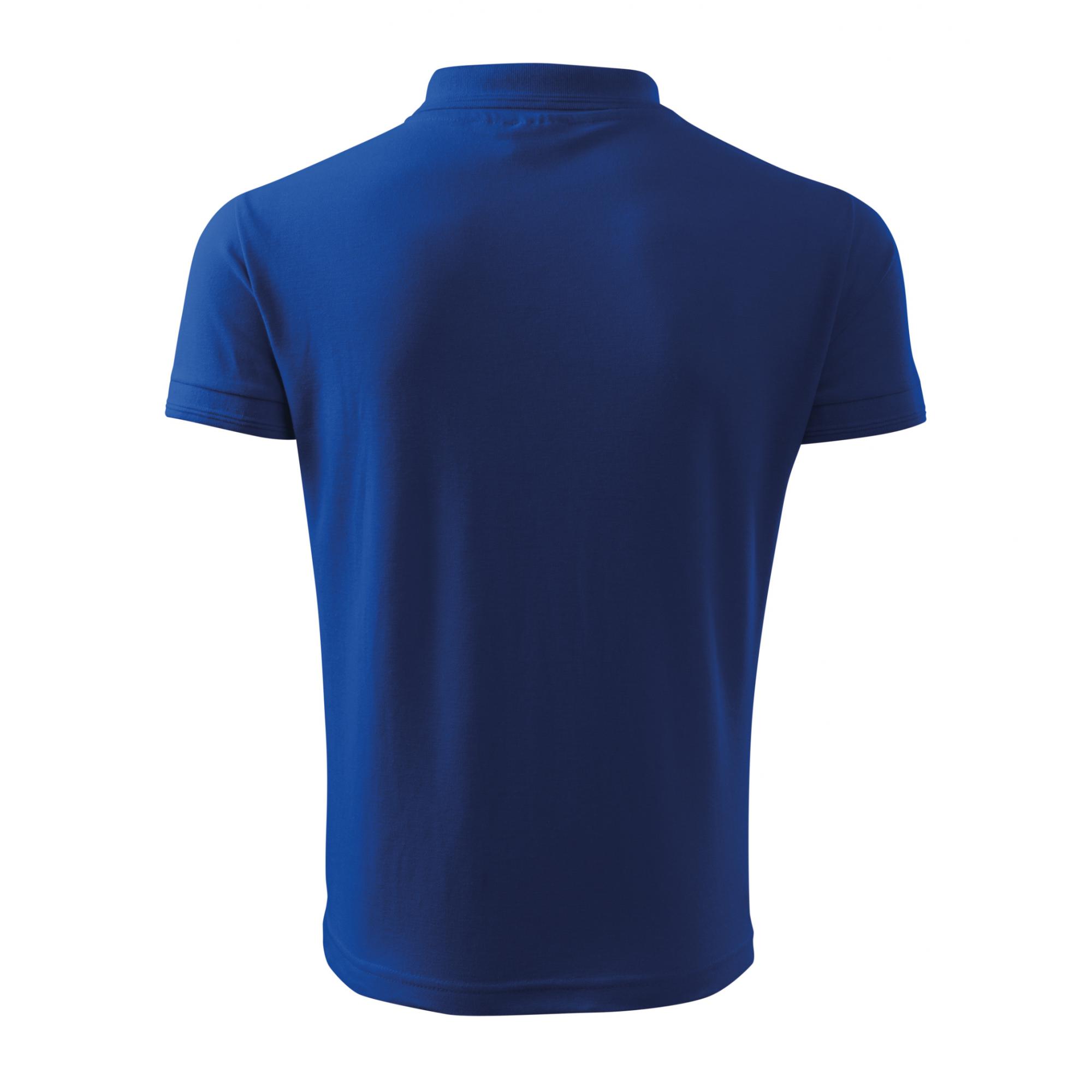 Tricou polo pentru bărbaţi Pique Polo 203 Albastru regal M