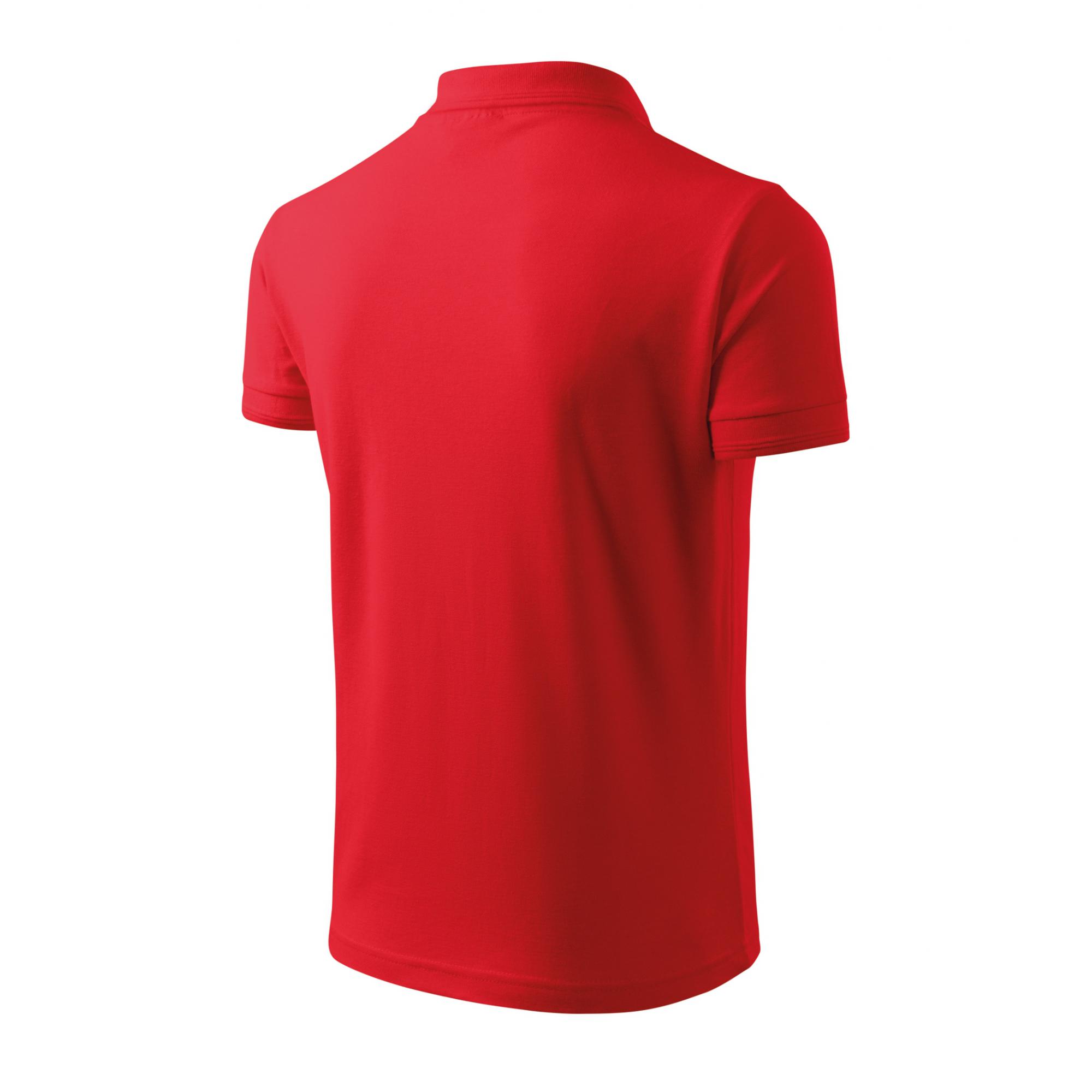 Tricou polo pentru bărbaţi Pique Polo 203 Rosu M