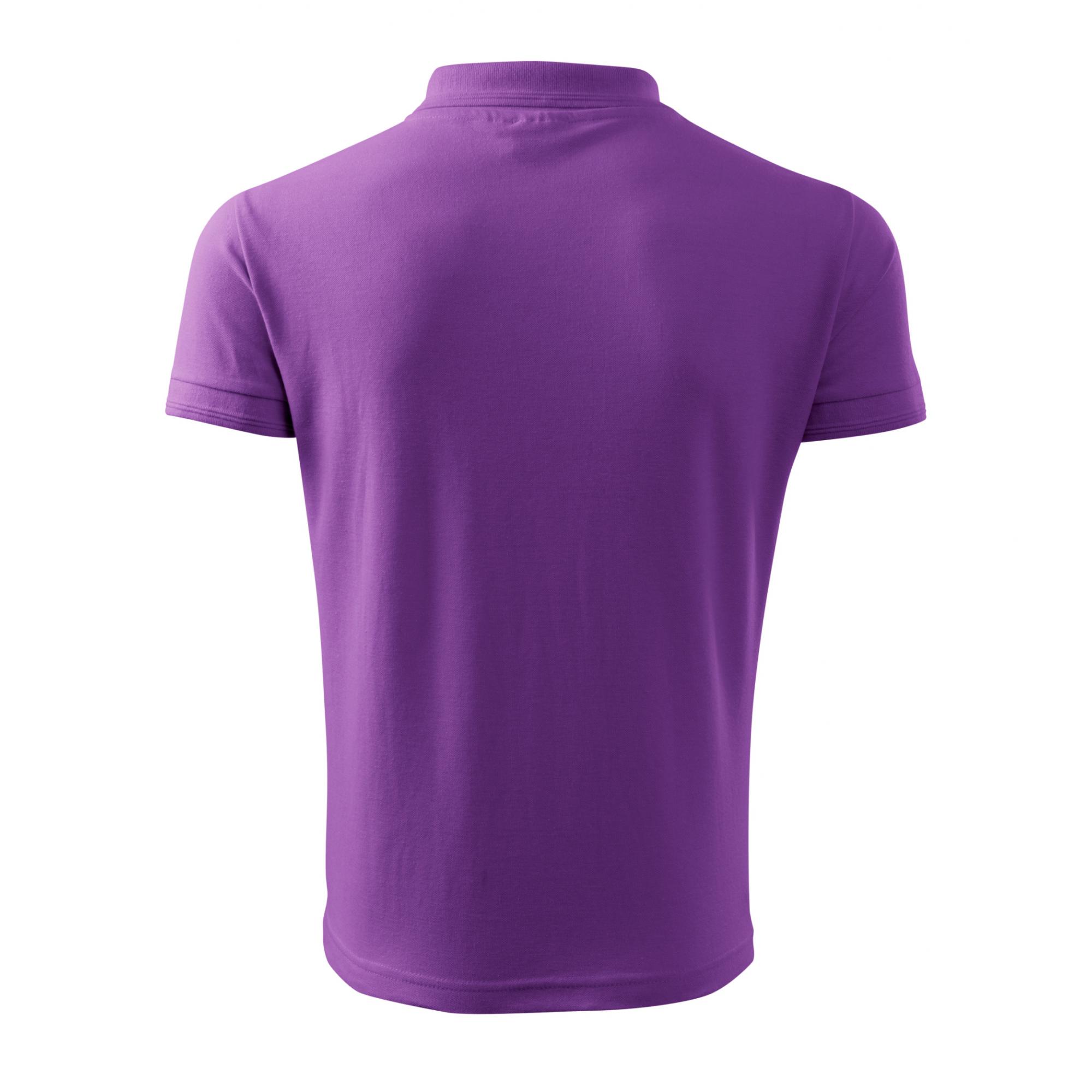 Tricou polo pentru bărbaţi Pique Polo 203 Violet S
