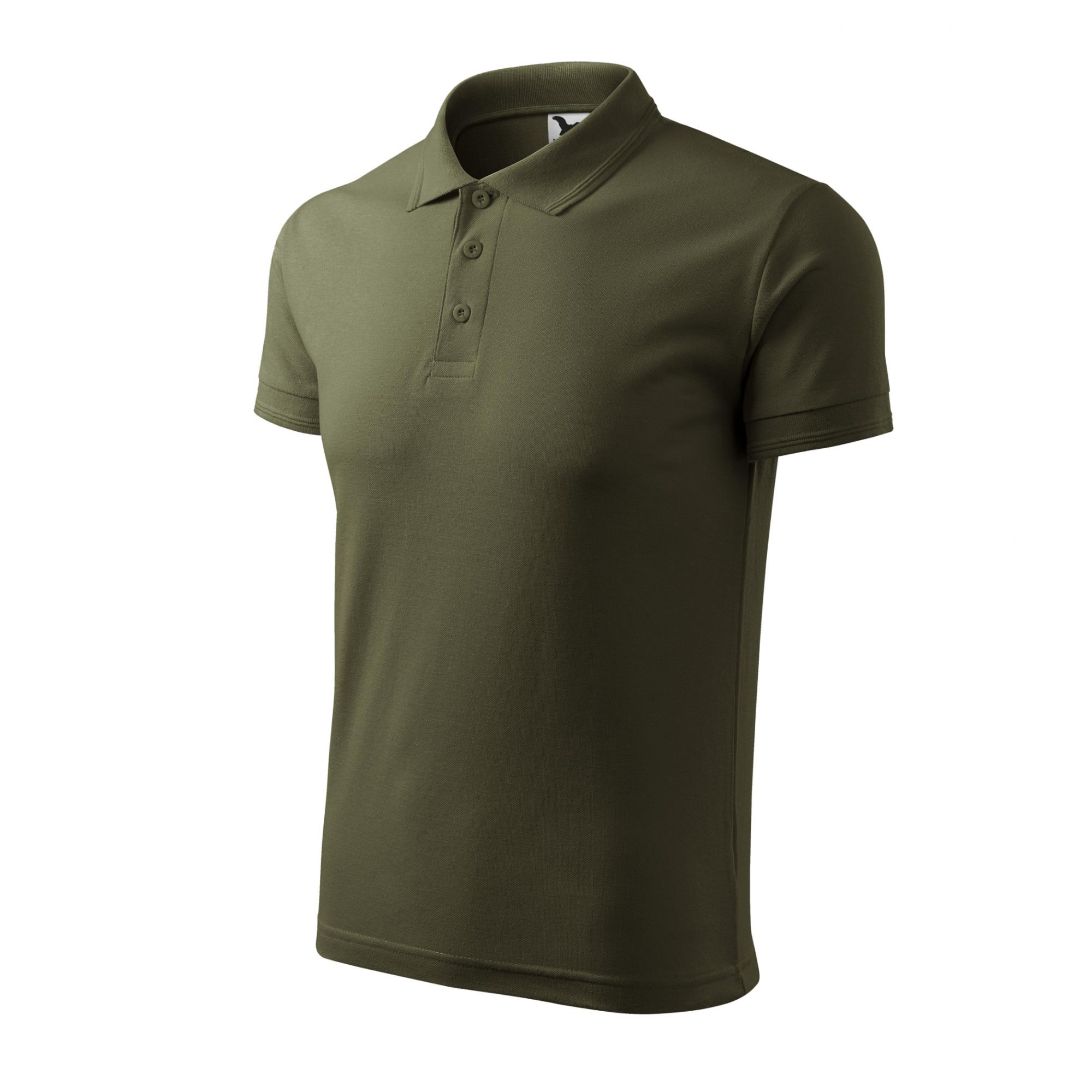Tricou polo pentru bărbaţi Pique Polo 203 Military 3XL