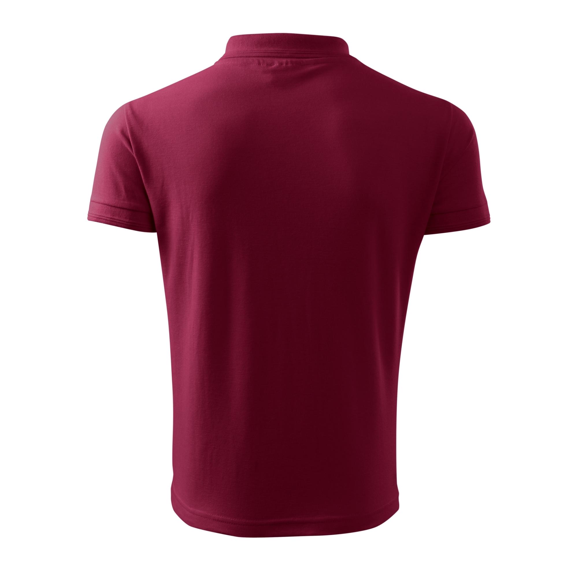 Tricou polo pentru bărbaţi Pique Polo 203 Garnet M