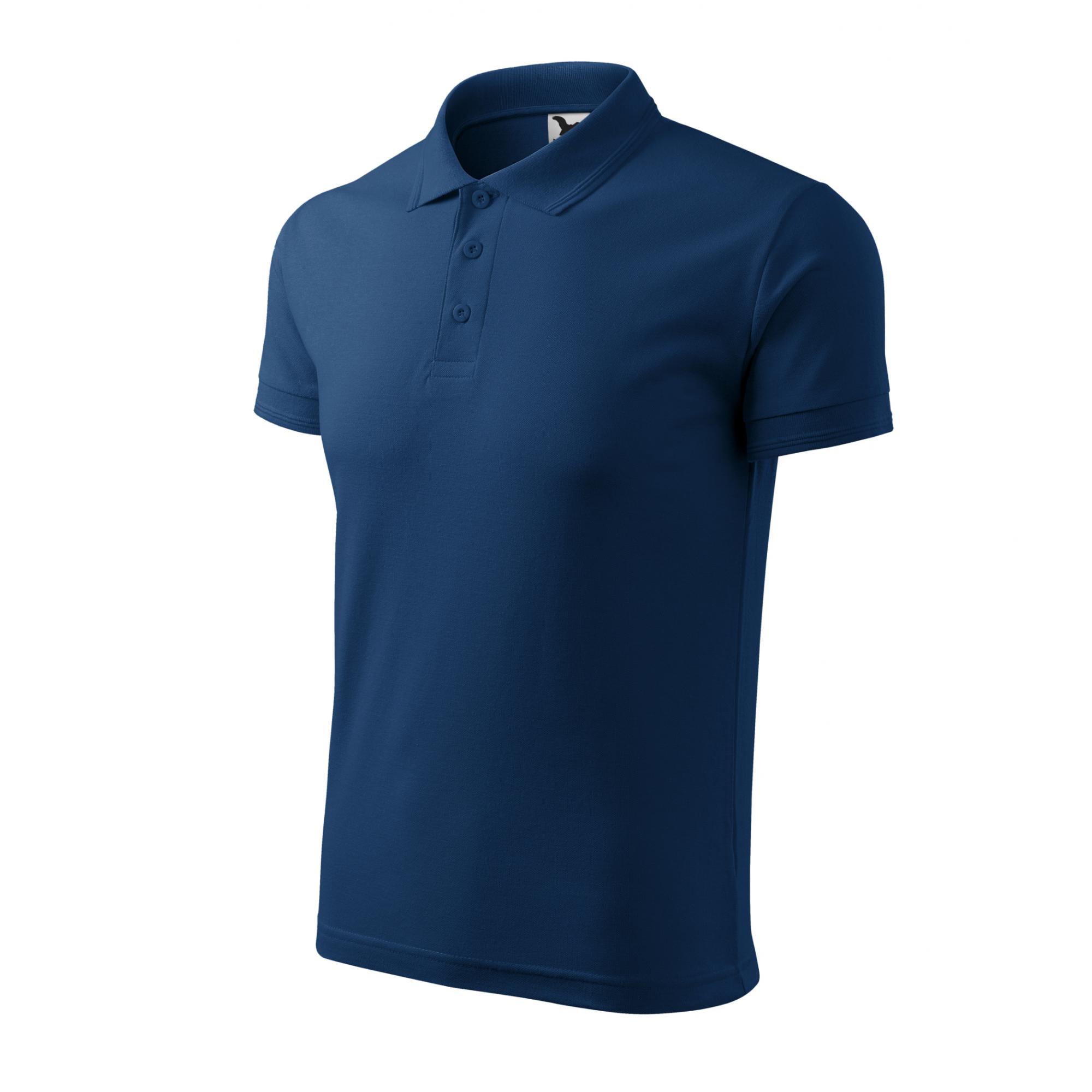 Tricou polo pentru bărbaţi Pique Polo 203 Midnight blue 3XL