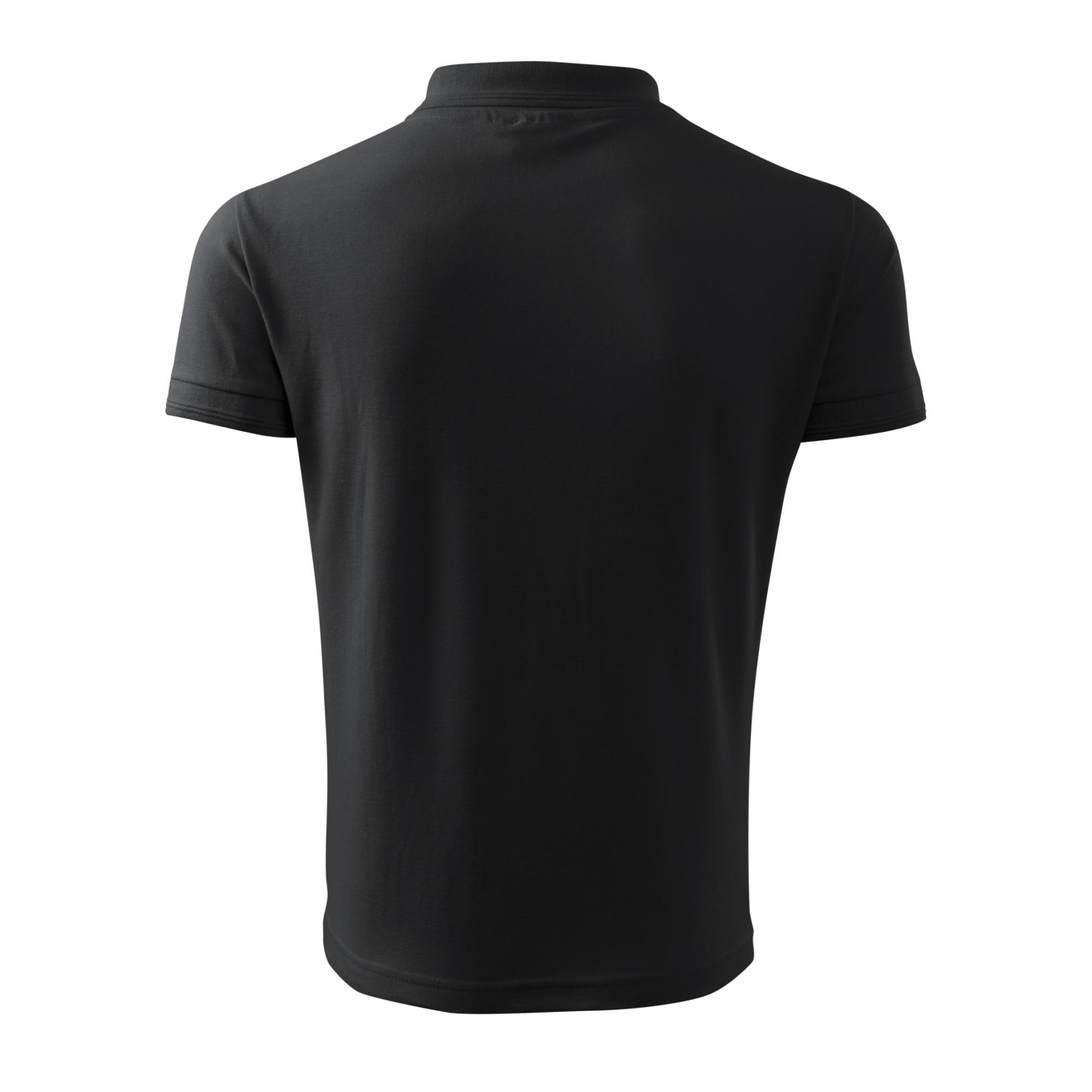 Tricou polo pentru bărbaţi Pique Polo 203 Ebony gray M