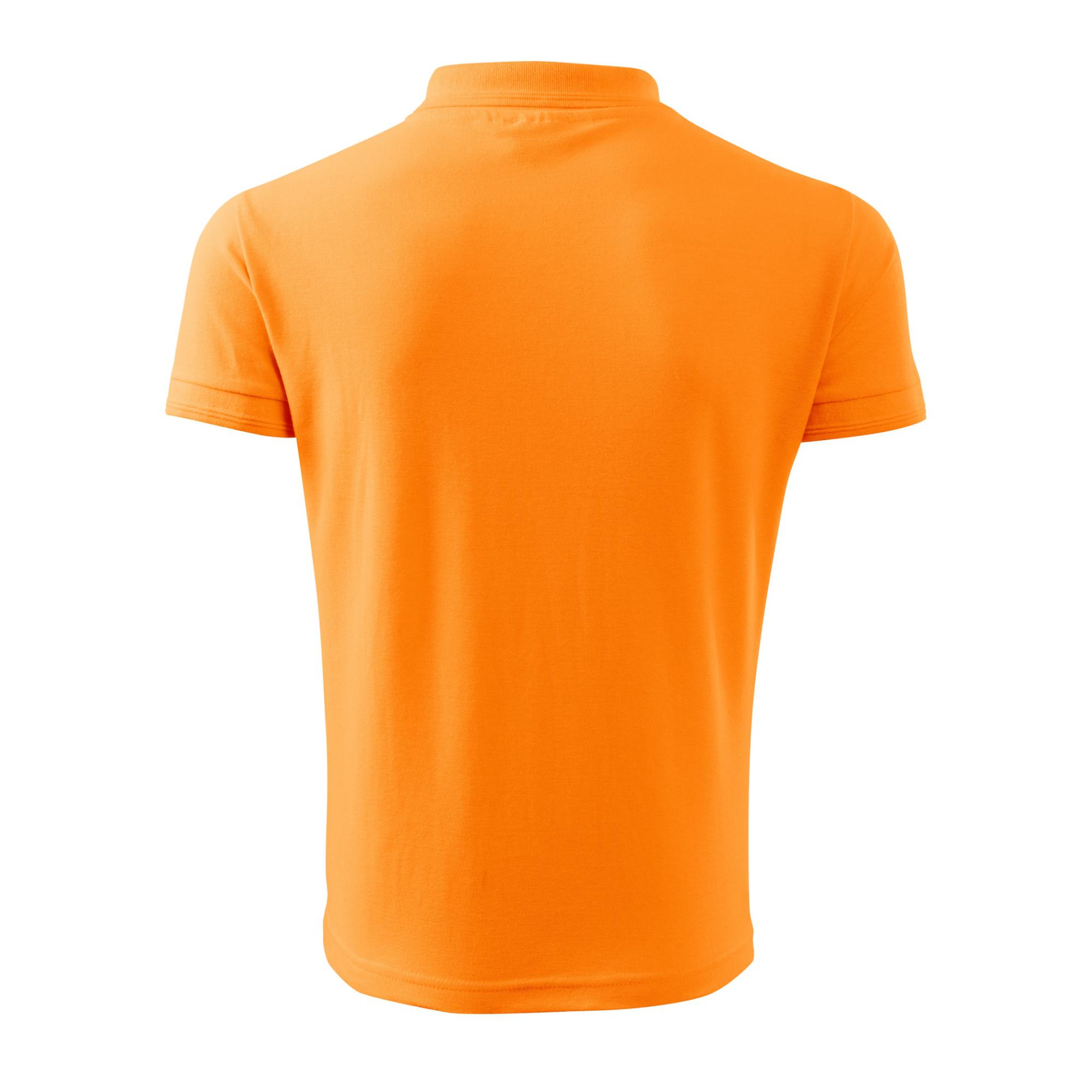 Tricou polo pentru bărbaţi Pique Polo 203 Tangerine orange L