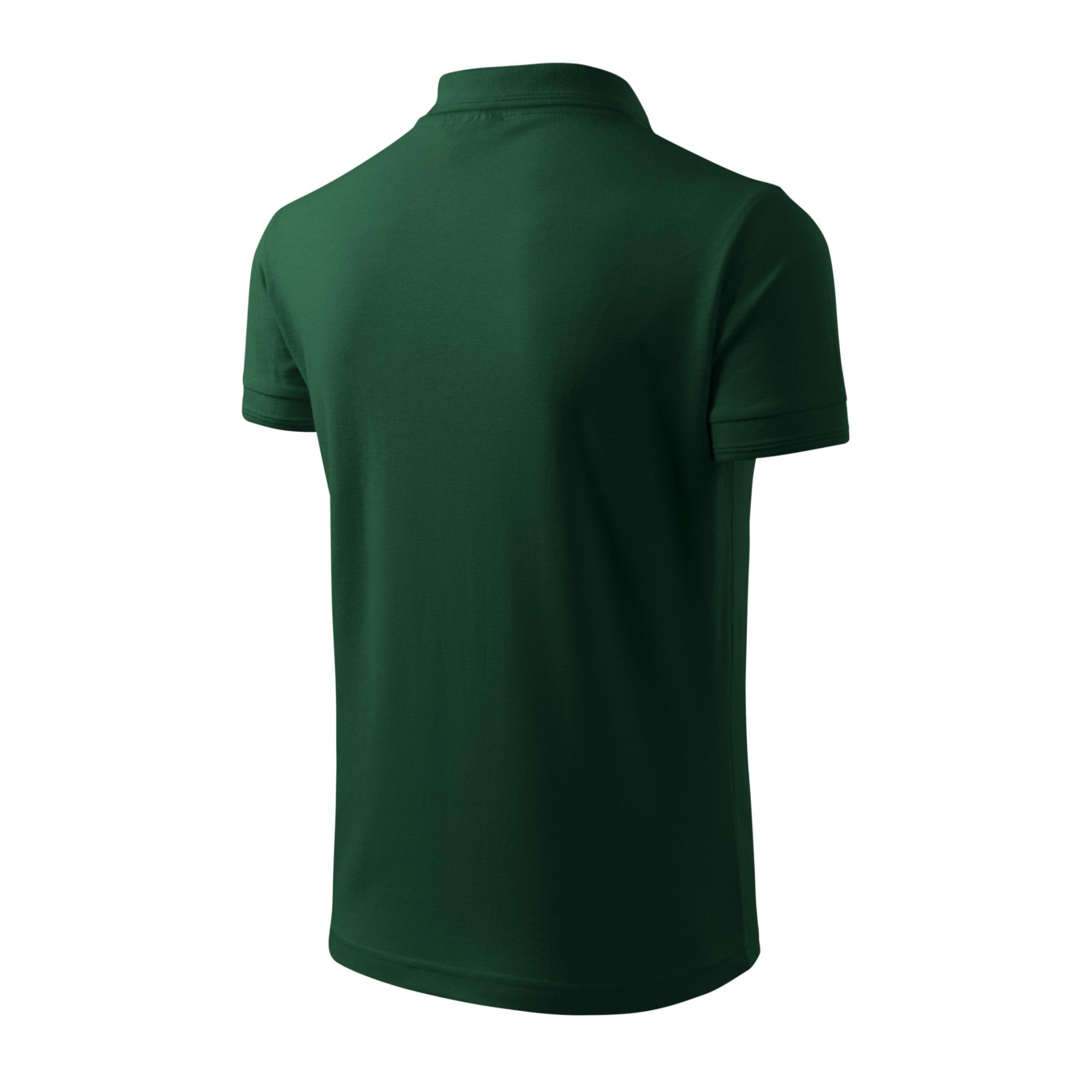 Tricou polo pentru bărbaţi Pique Polo 203 dark green M