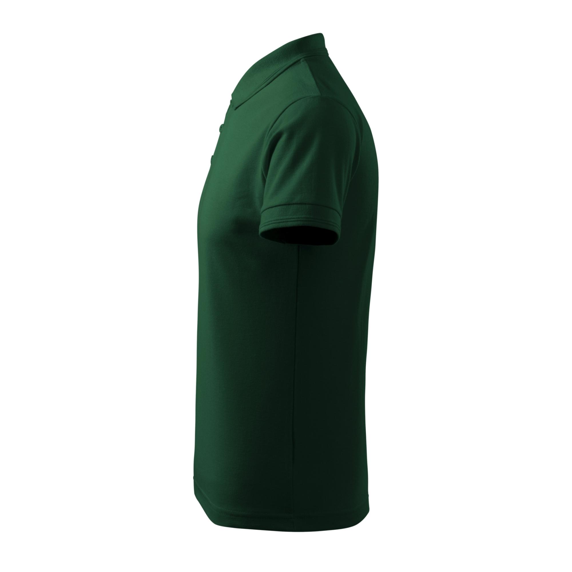 Tricou polo pentru bărbaţi Pique Polo 203 dark green M