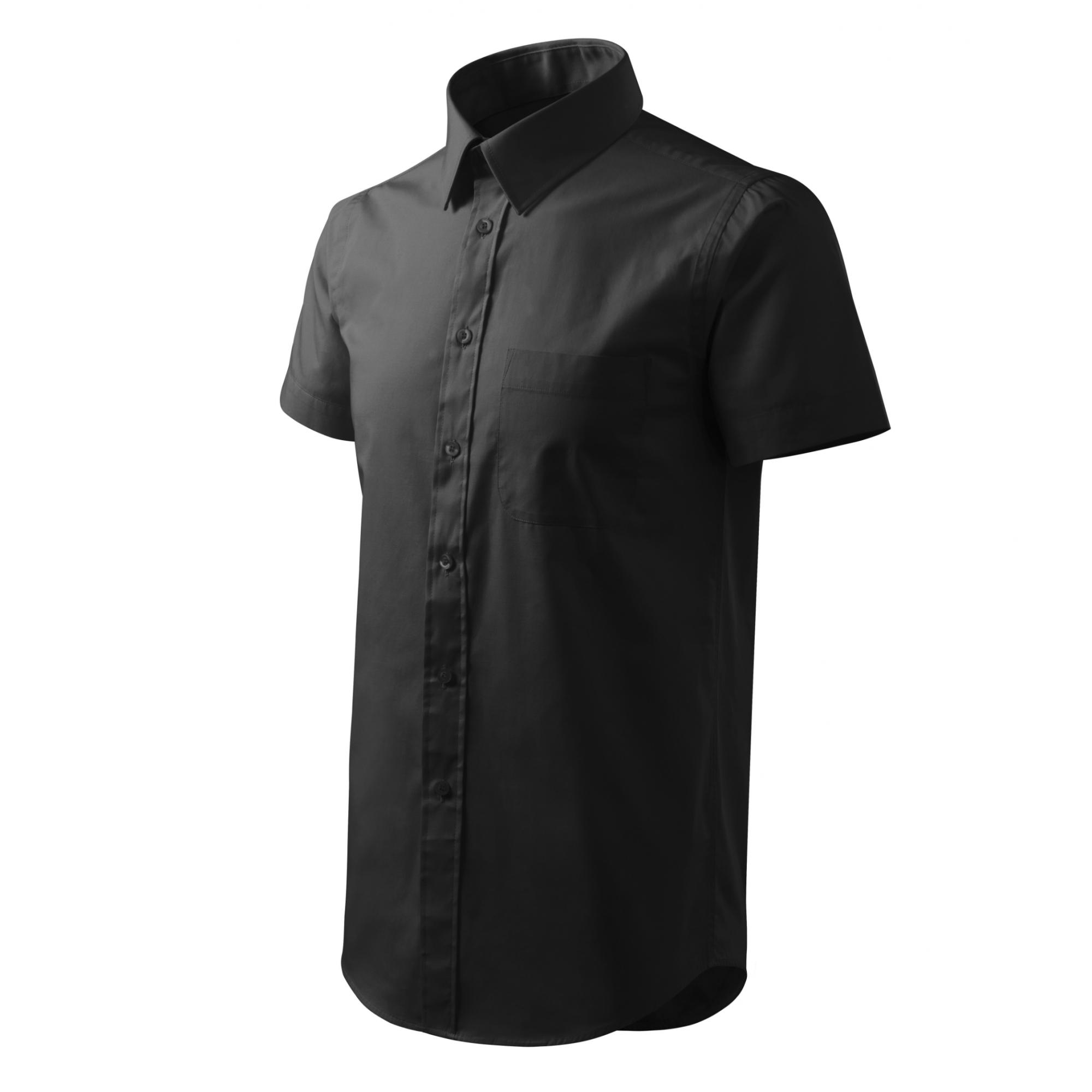 Cămaşă pentru bărbaţi Chic 207 Negru