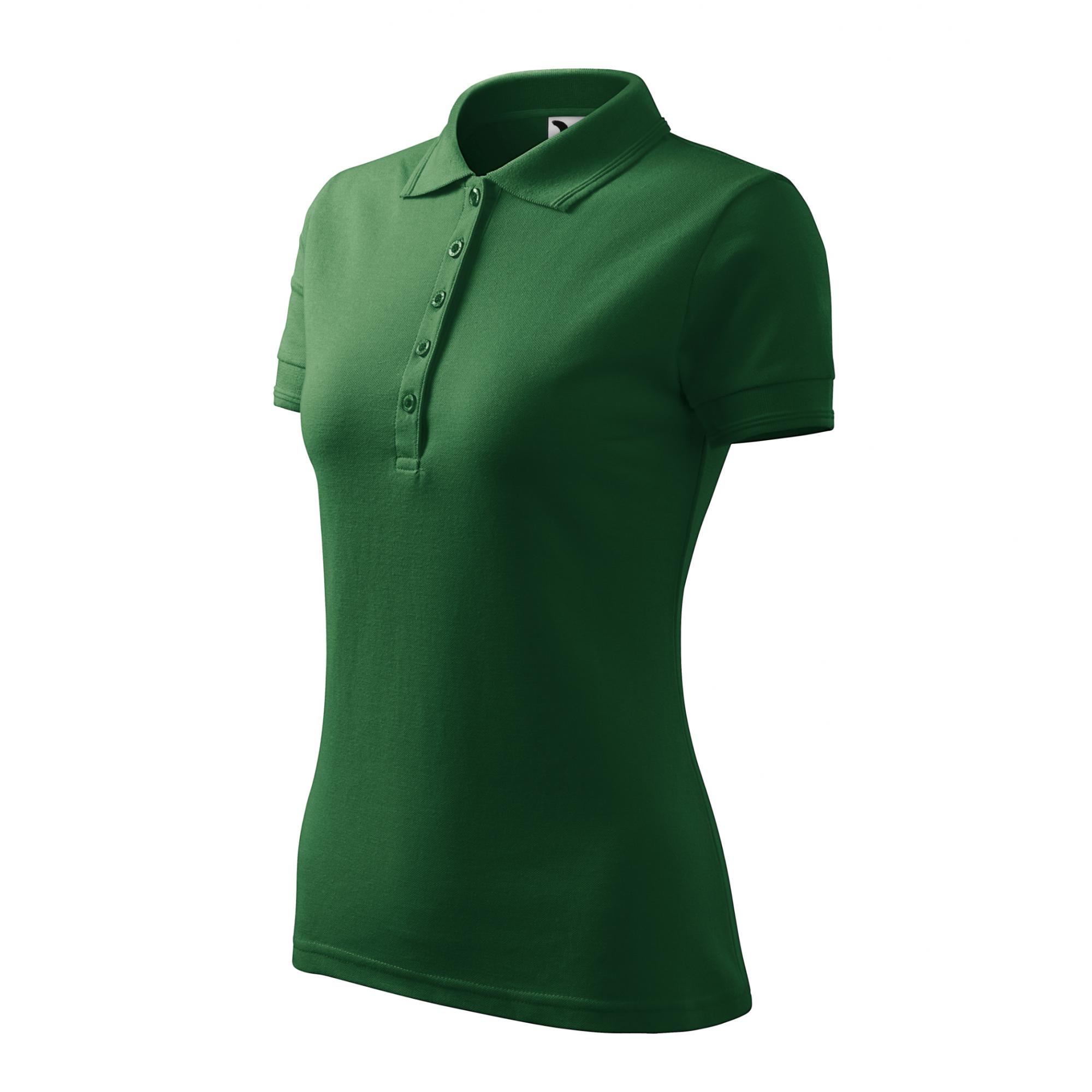 Tricou polo pentru damă Pique Polo 210 Verde sticla L