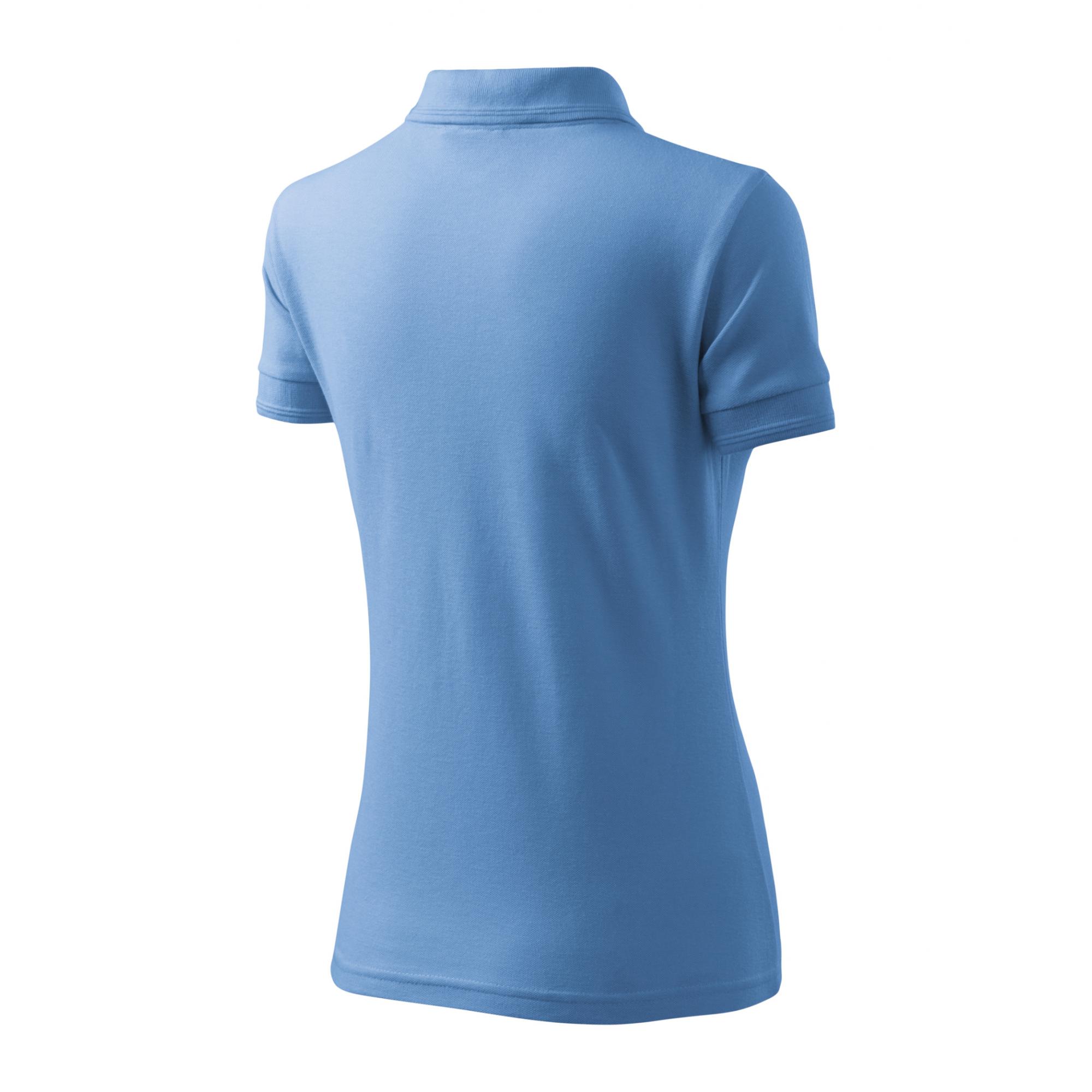 Tricou polo pentru damă Pique Polo 210 Albastru deschis XXL
