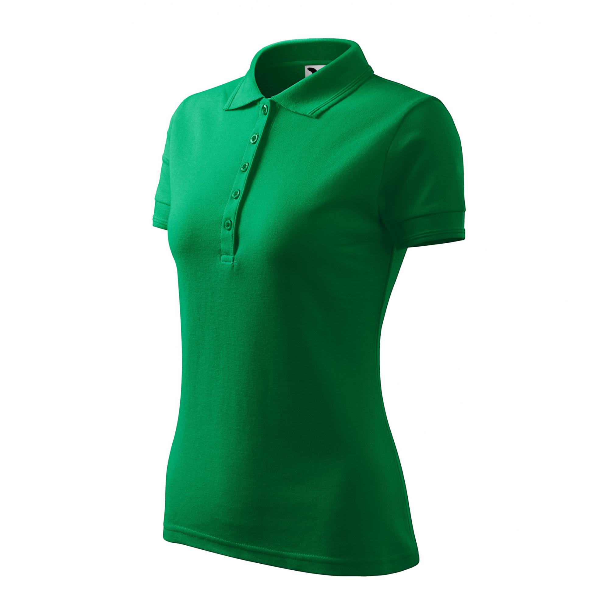 Tricou polo pentru damă Pique Polo 210 Verde mediu XL