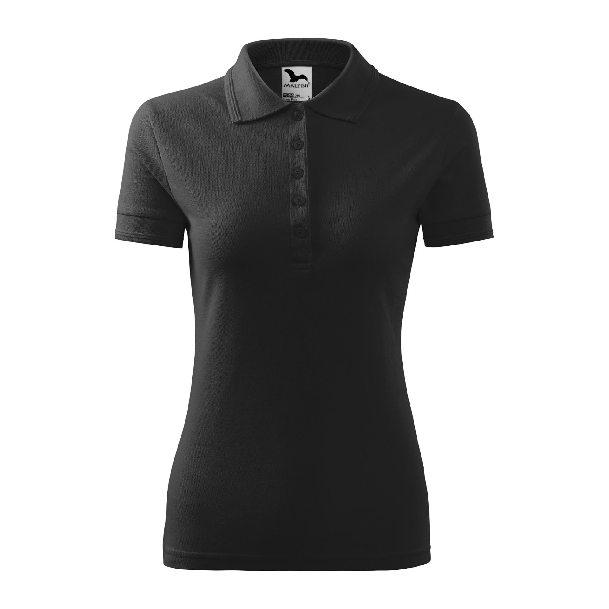 Tricou polo pentru damă Pique Polo 210 Antracit melange M