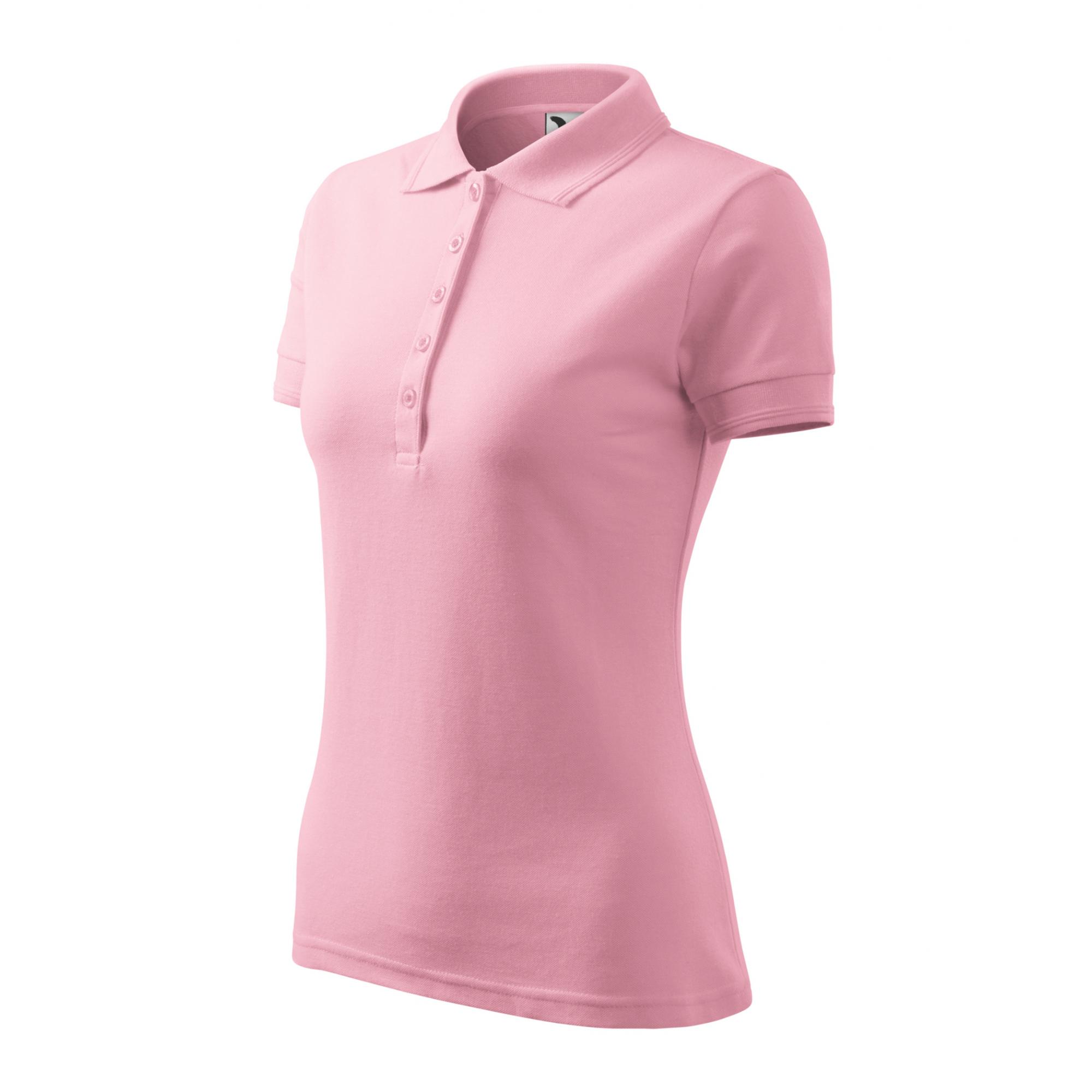 Tricou polo pentru damă Pique Polo 210 Roz XXL