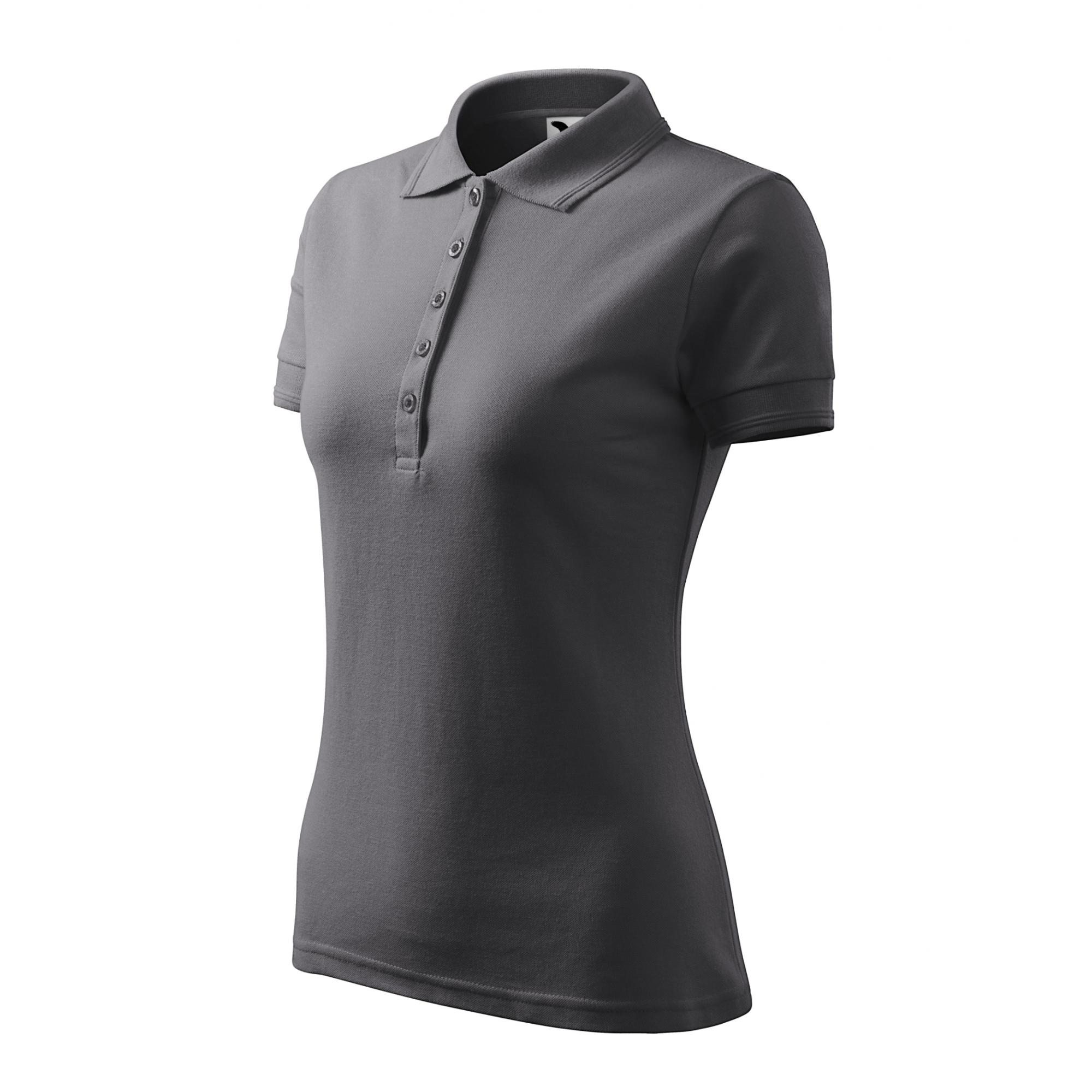 Tricou polo pentru damă Pique Polo 210 Gri metalic XXL