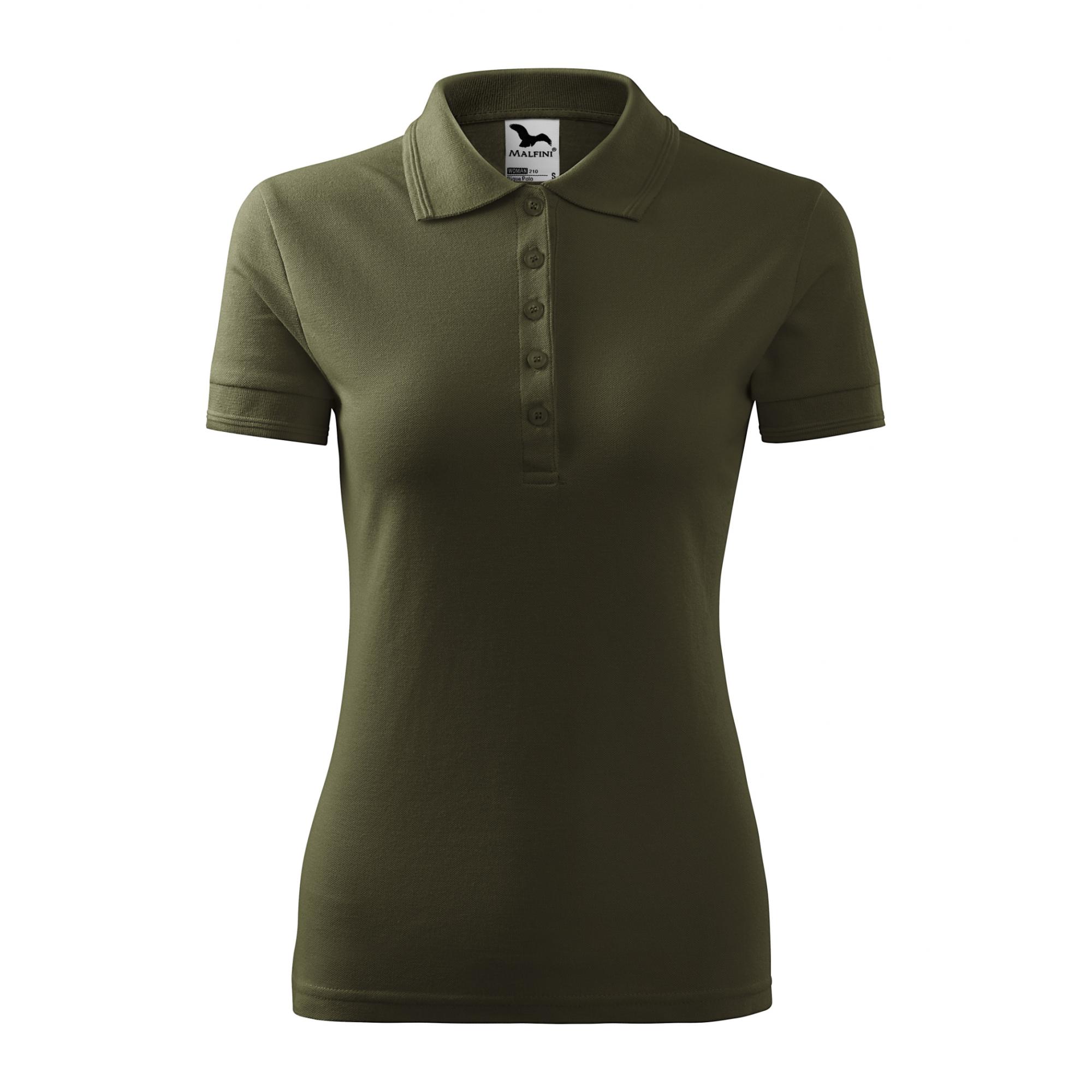 Tricou polo pentru damă Pique Polo 210 Military L