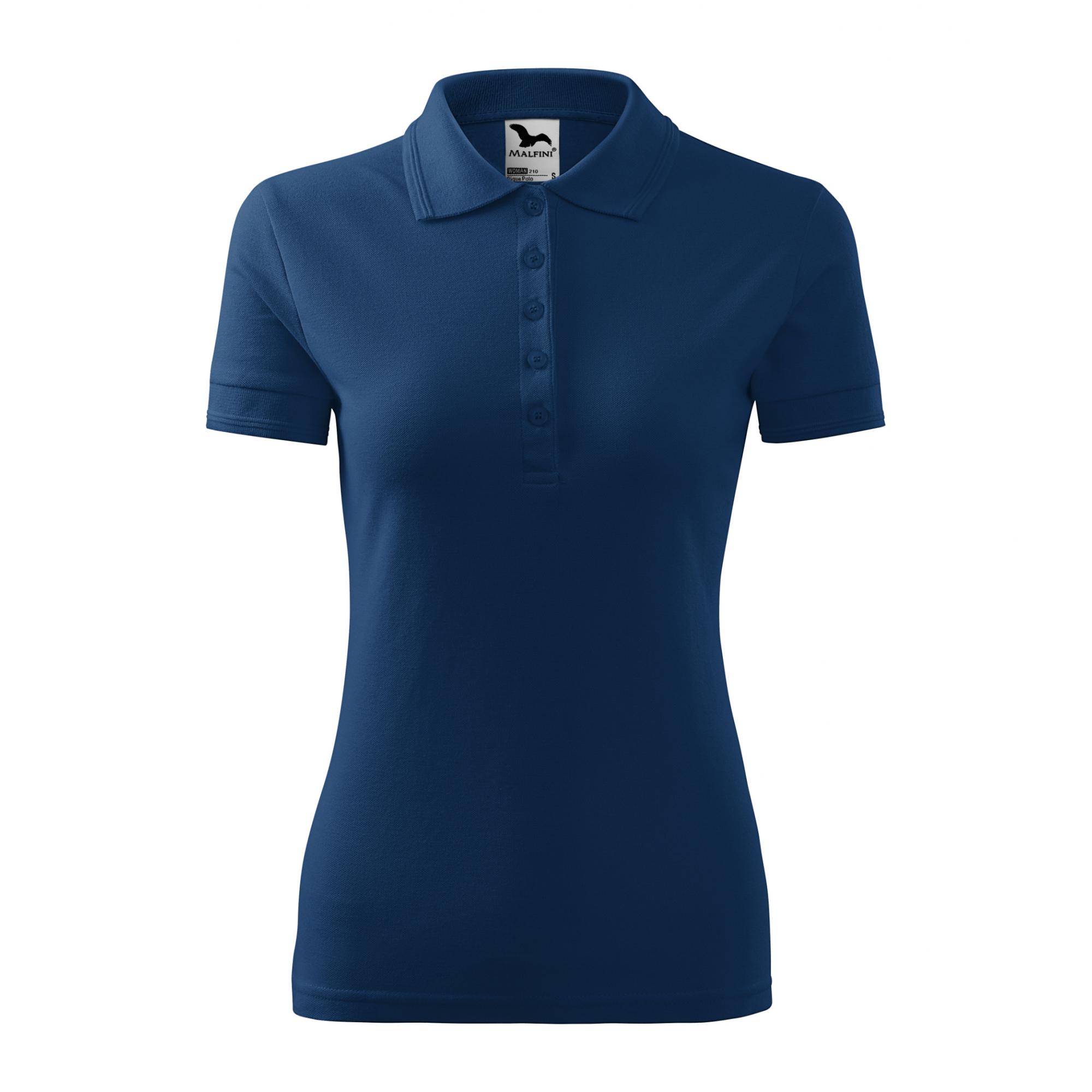 Tricou polo pentru damă Pique Polo 210 Midnight blue L