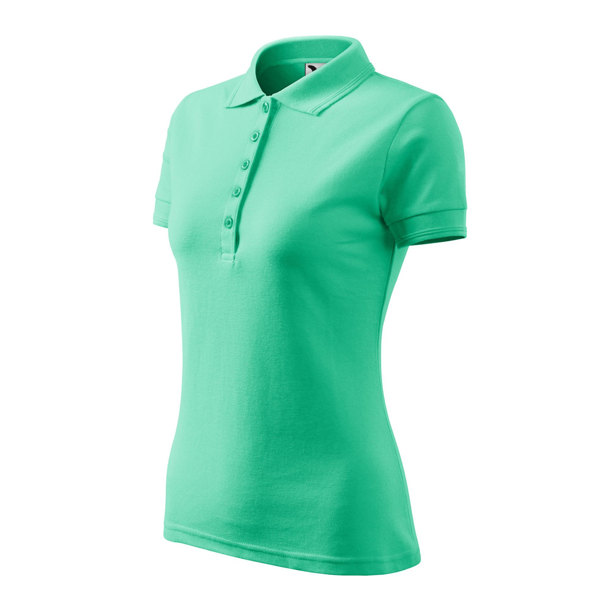 Tricou polo pentru damă Pique Polo 210 Verde menta XXL