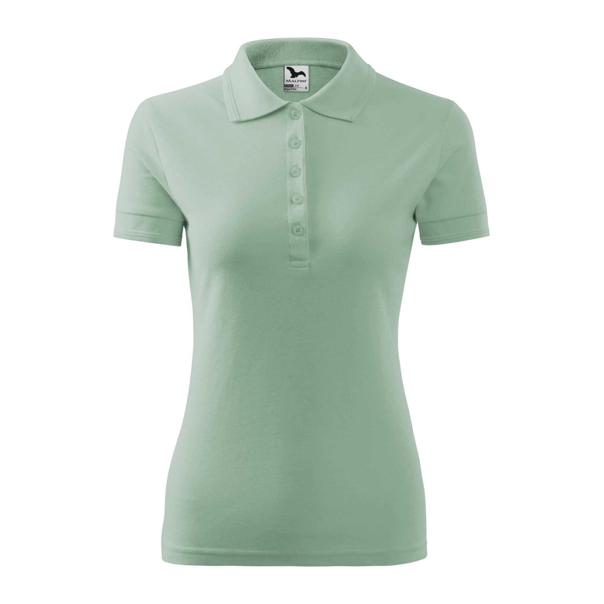 Tricou polo pentru damă Pique Polo 210 sage L
