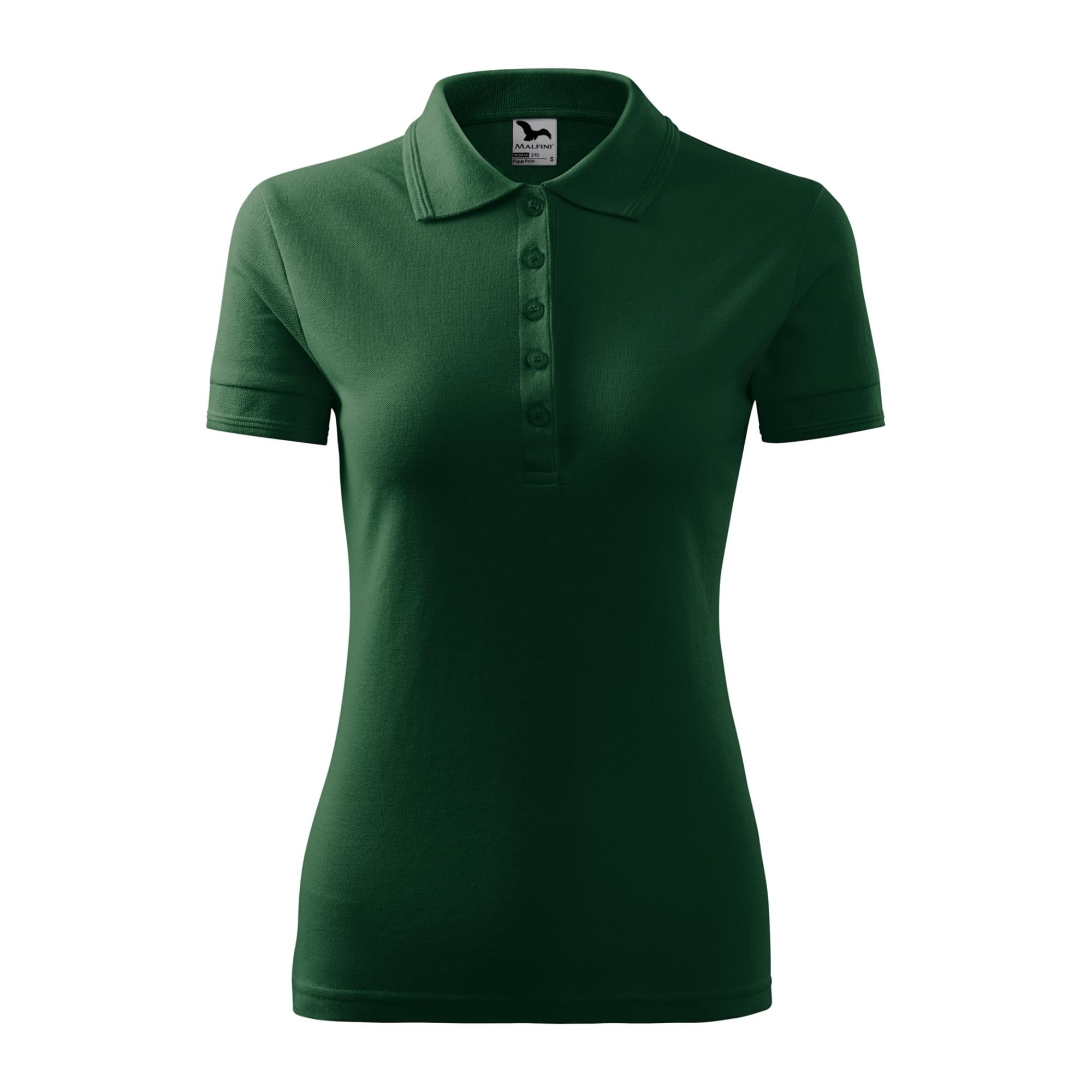 Tricou polo pentru damă Pique Polo 210 dark green L