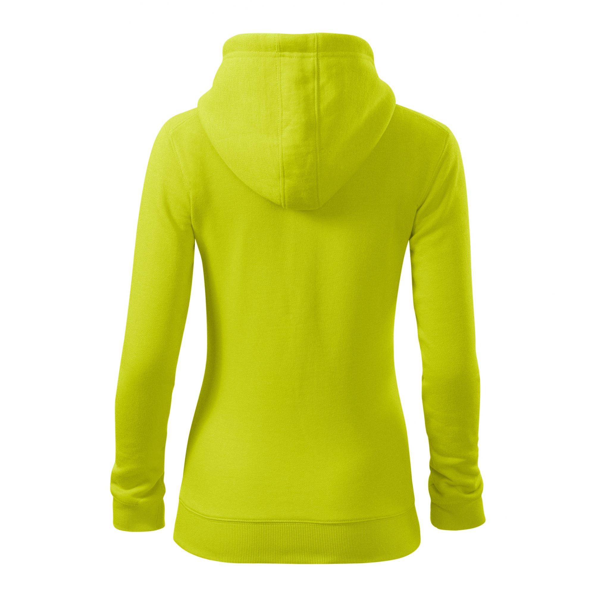 Hanorac pentru damă Trendy Zipper 411 Lime S