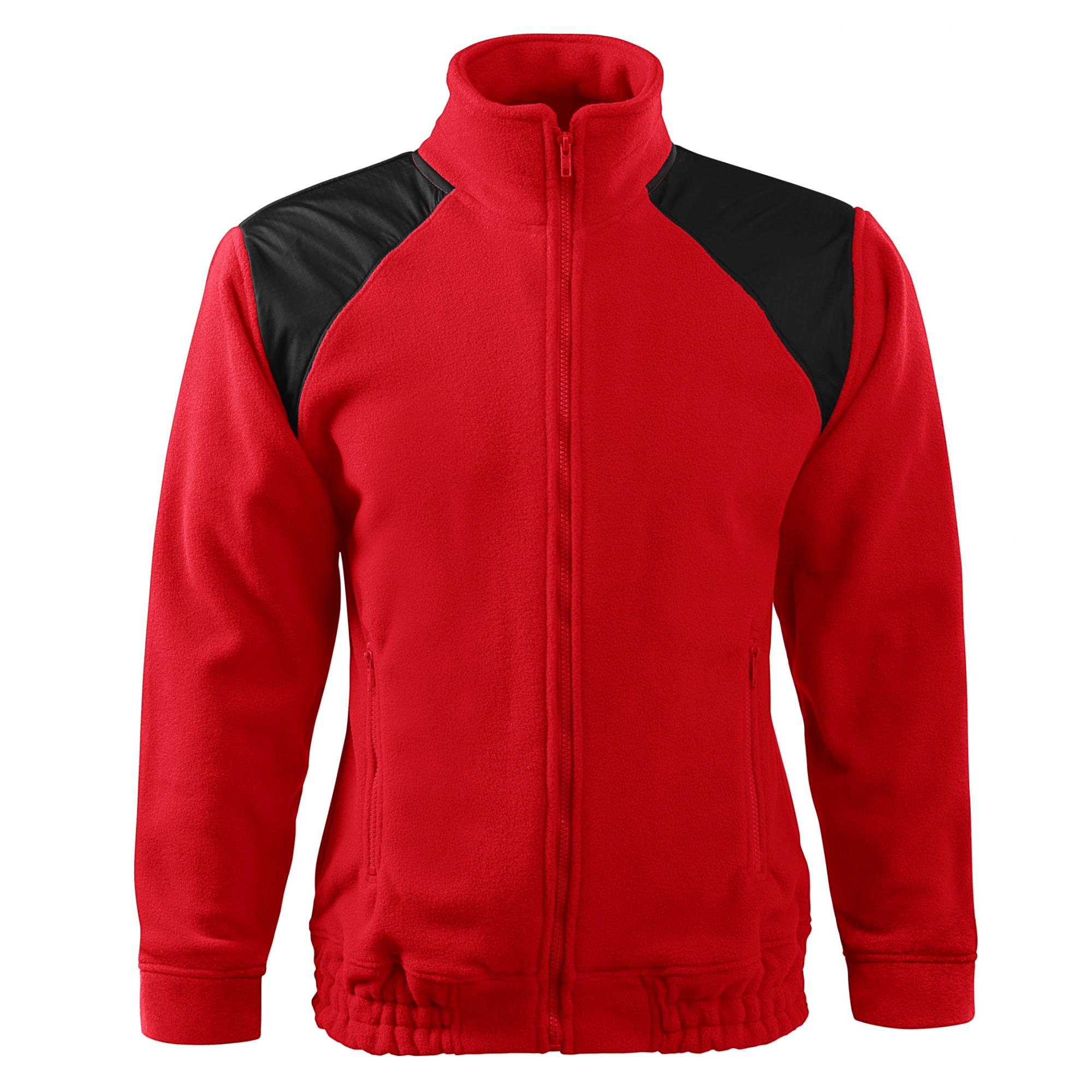 Jachetă fleece unisex Jacket Hi-Q 506 Rosu XL