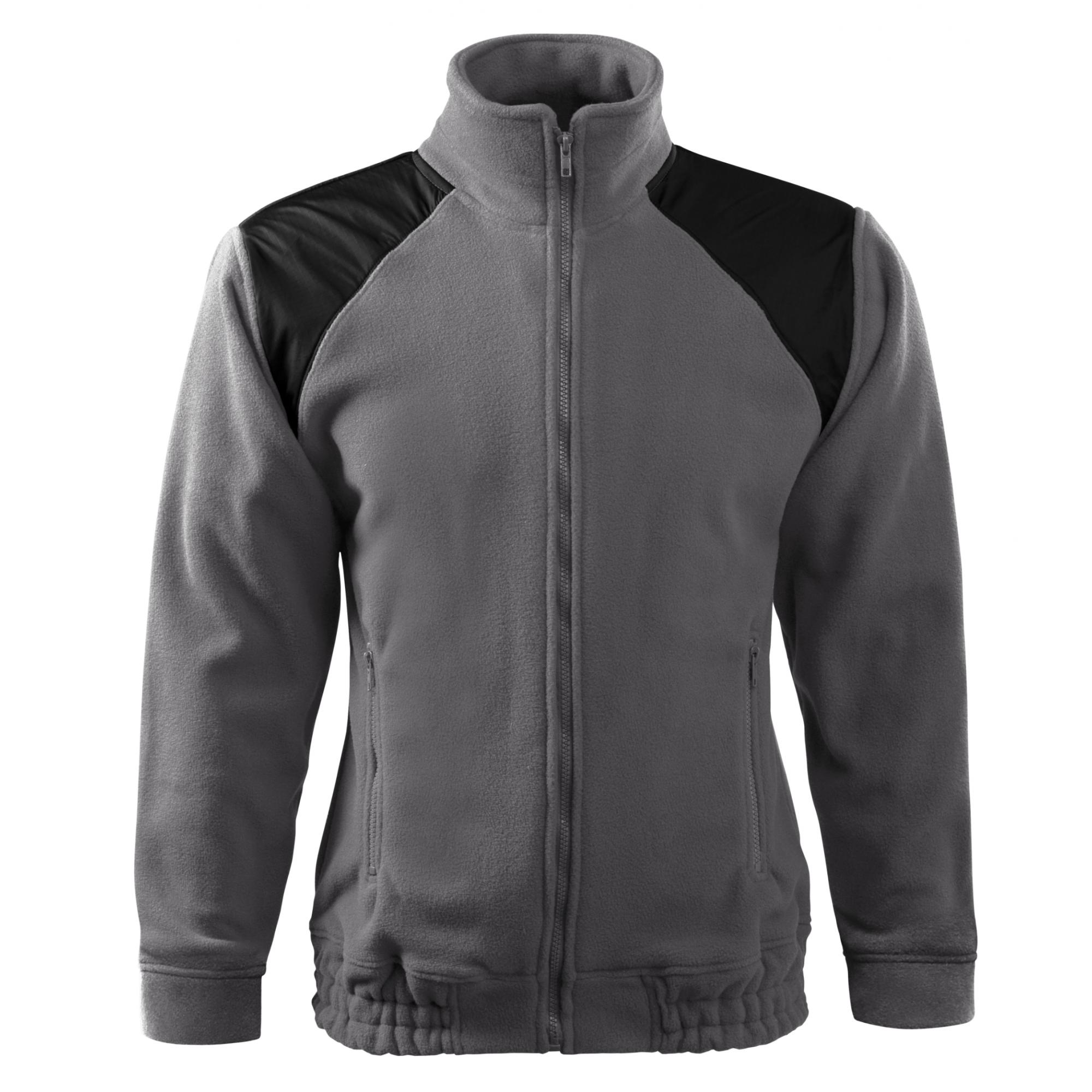 Jachetă fleece unisex Jacket Hi-Q 506 Gri metalic 3XL
