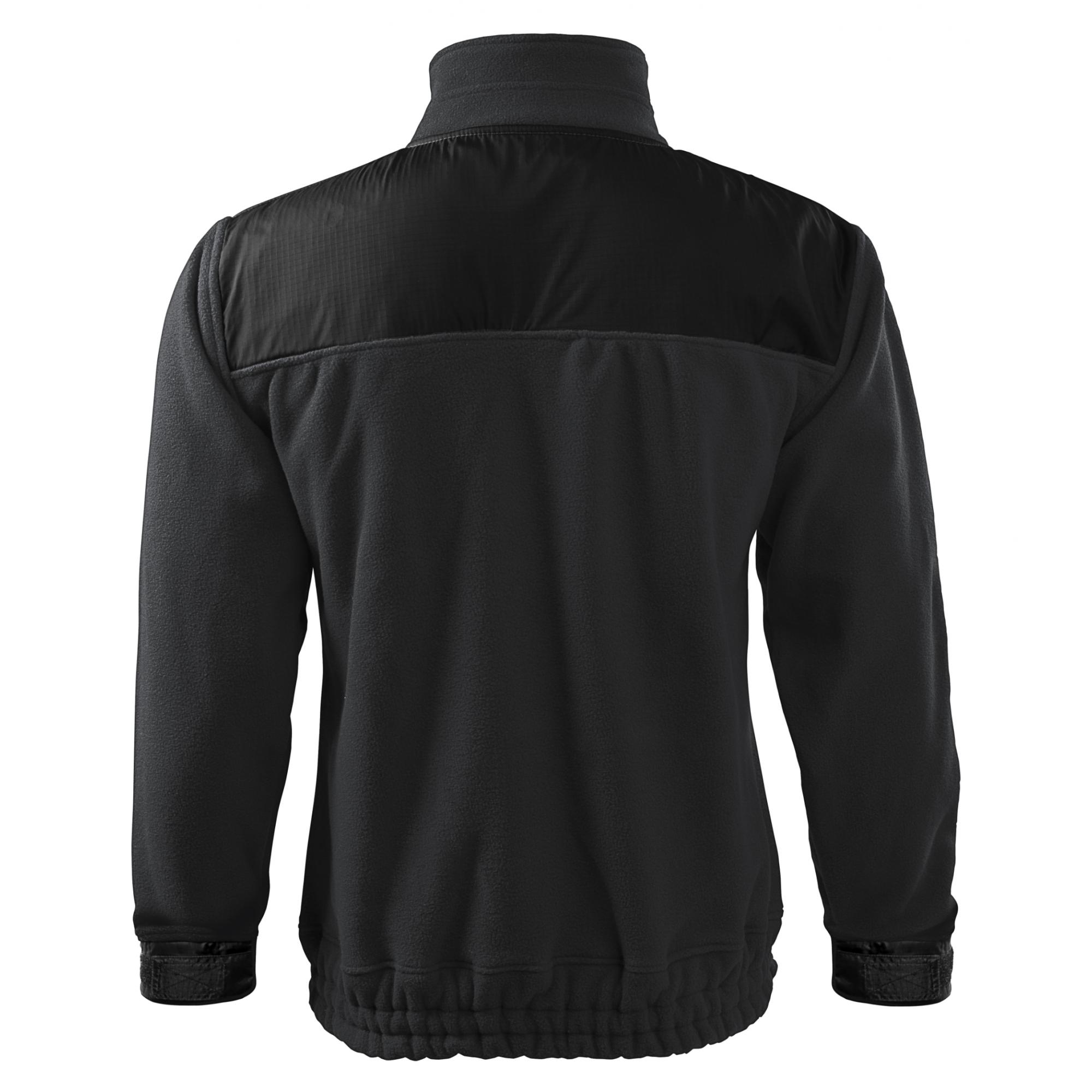 Jachetă fleece unisex Jacket Hi-Q 506 Ebony gray XXL