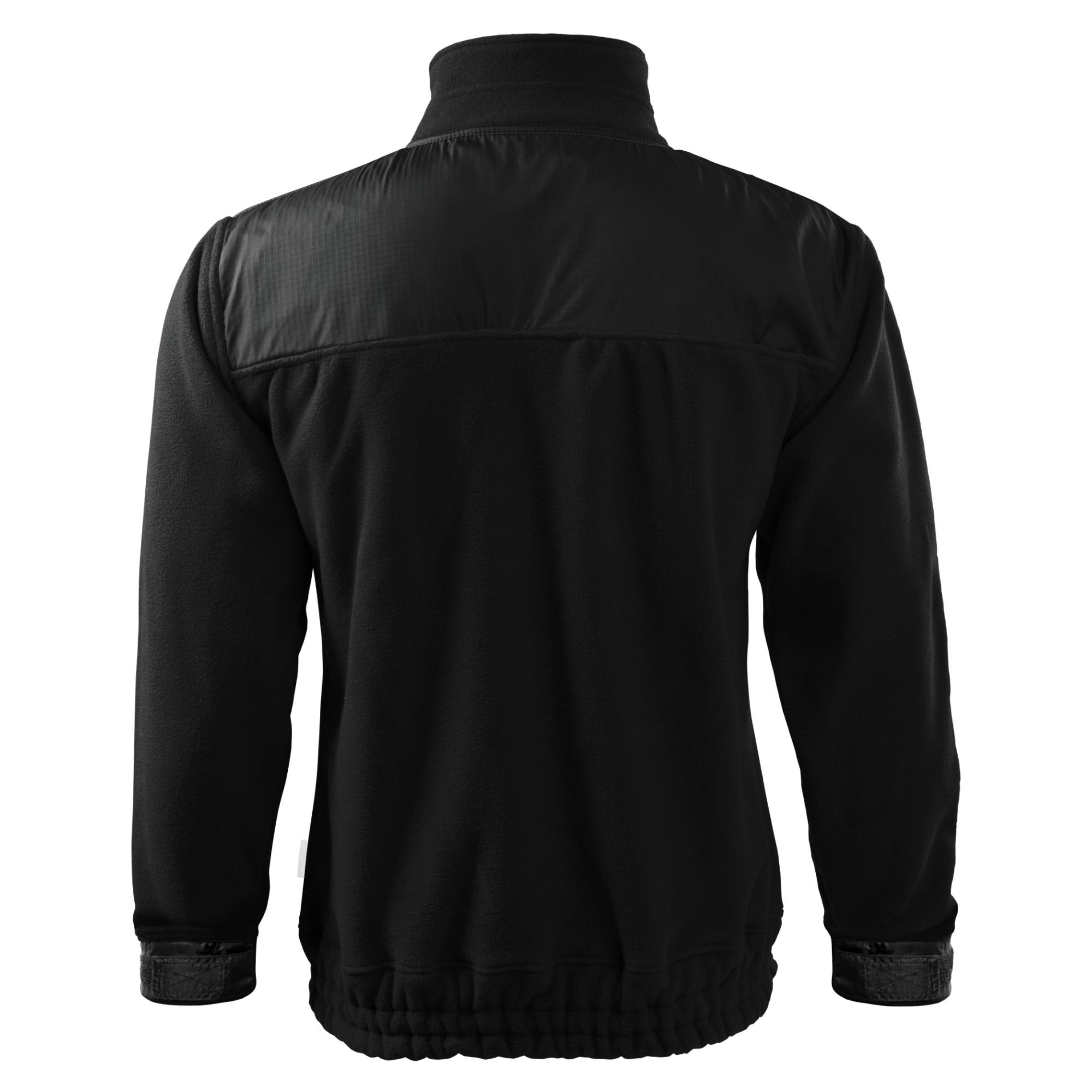 Jachetă fleece unisex Jacket Hi-Q 506 negru 01 (brand label) 3XL