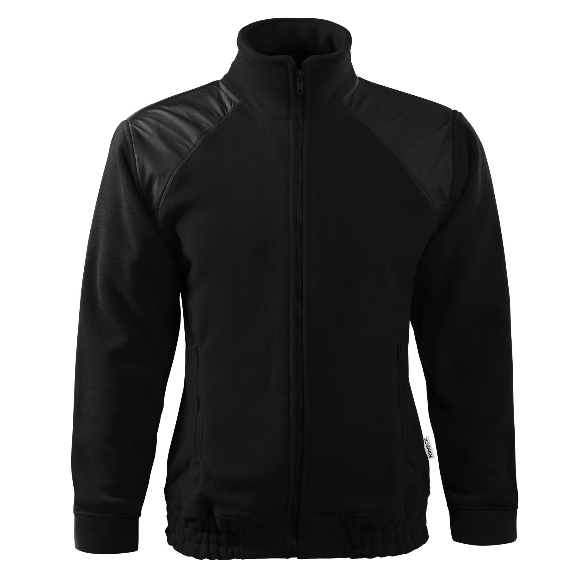 Jachetă fleece unisex Jacket Hi-Q 506 negru 01 (brand label) XL
