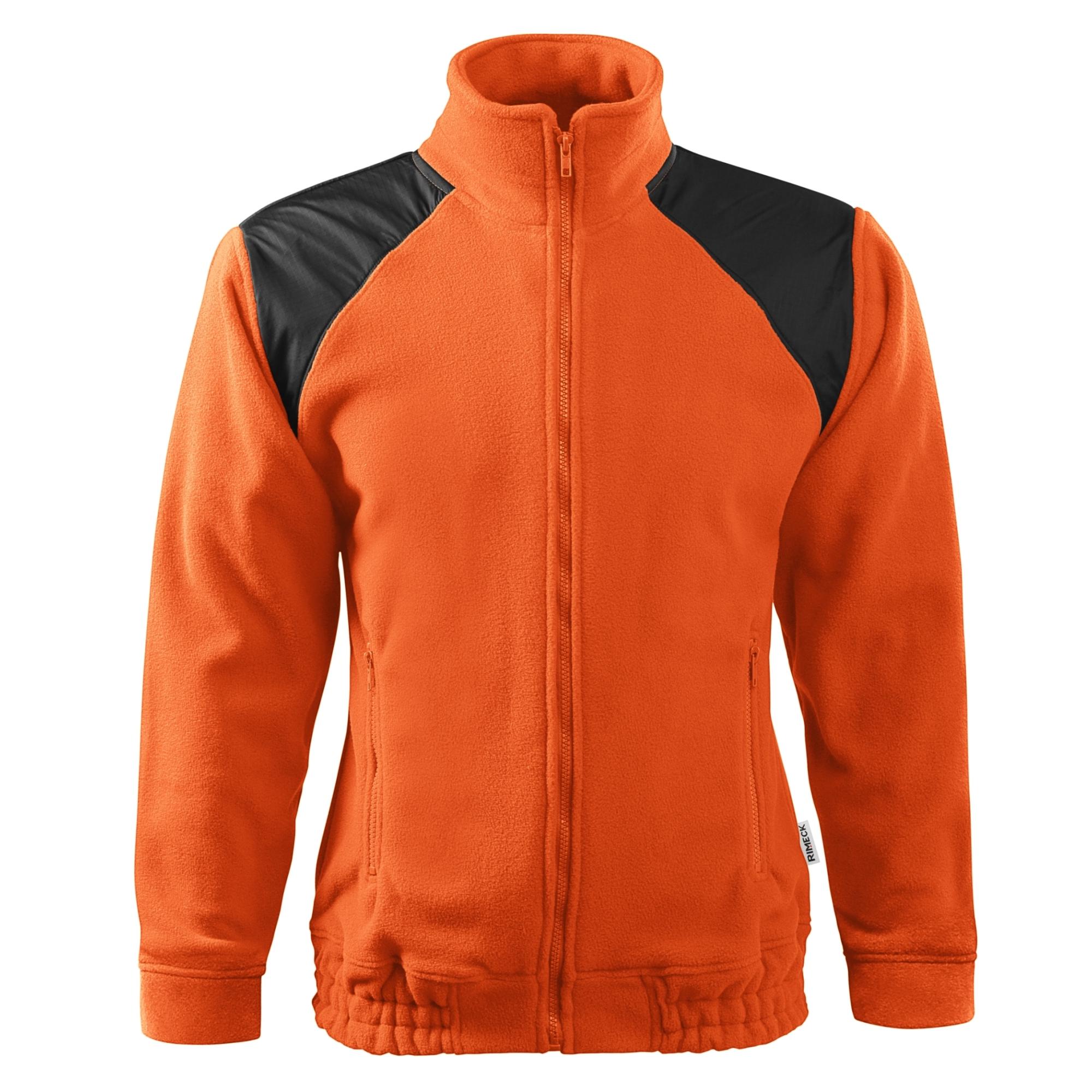 Jachetă fleece unisex Jacket Hi-Q 506 portocaliu 11 (brand label) L