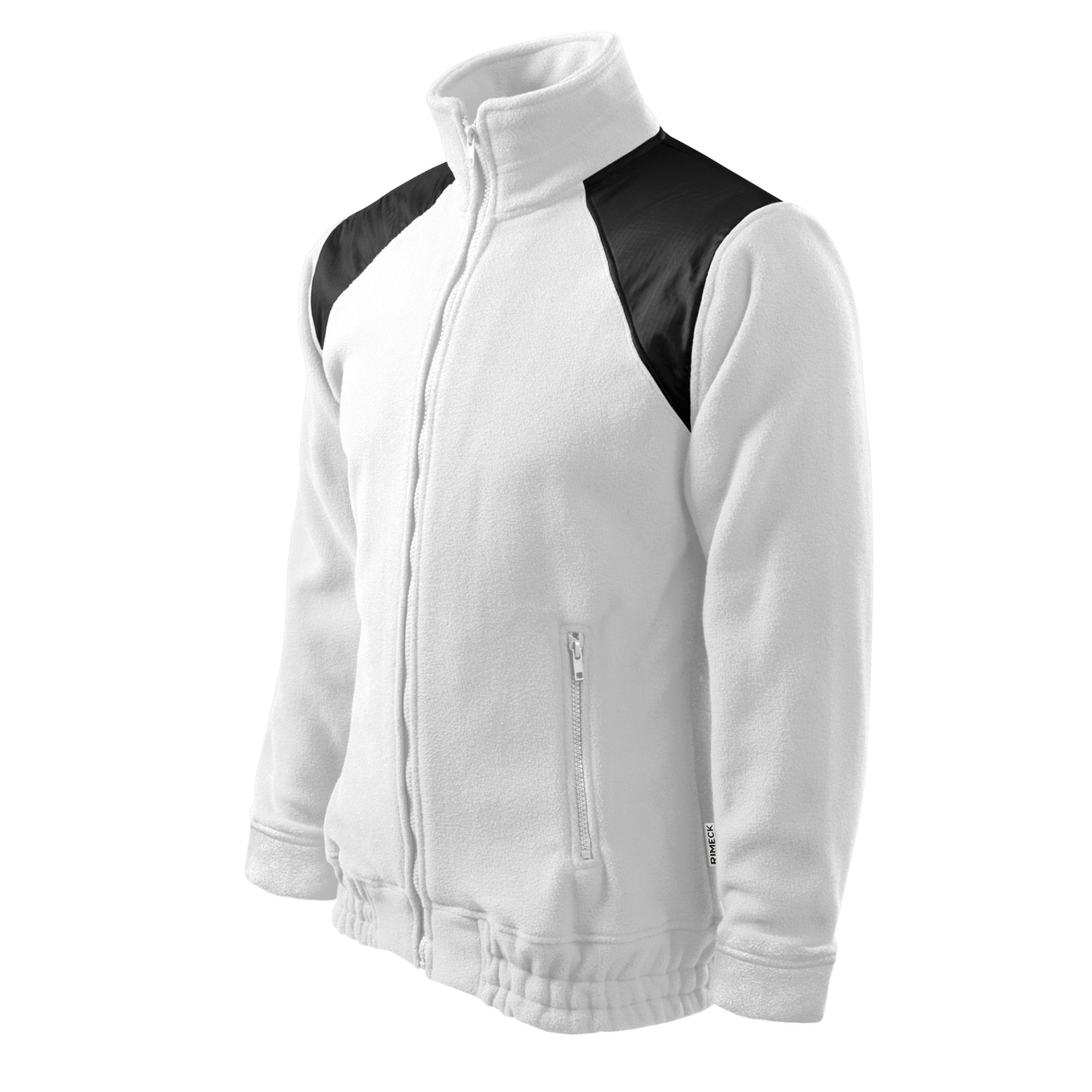 Jachetă fleece unisex Jacket Hi-Q 506 alb 00 (brand label)