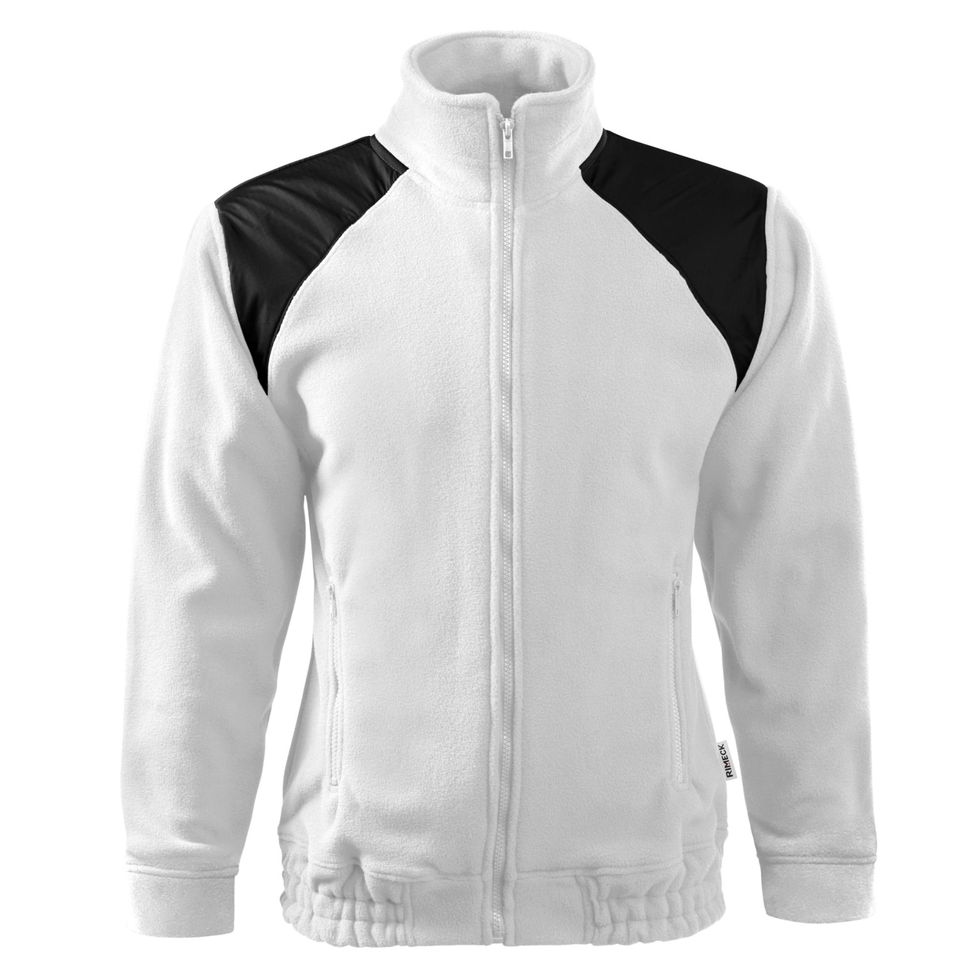 Jachetă fleece unisex Jacket Hi-Q 506 alb 00 (brand label) 3XL