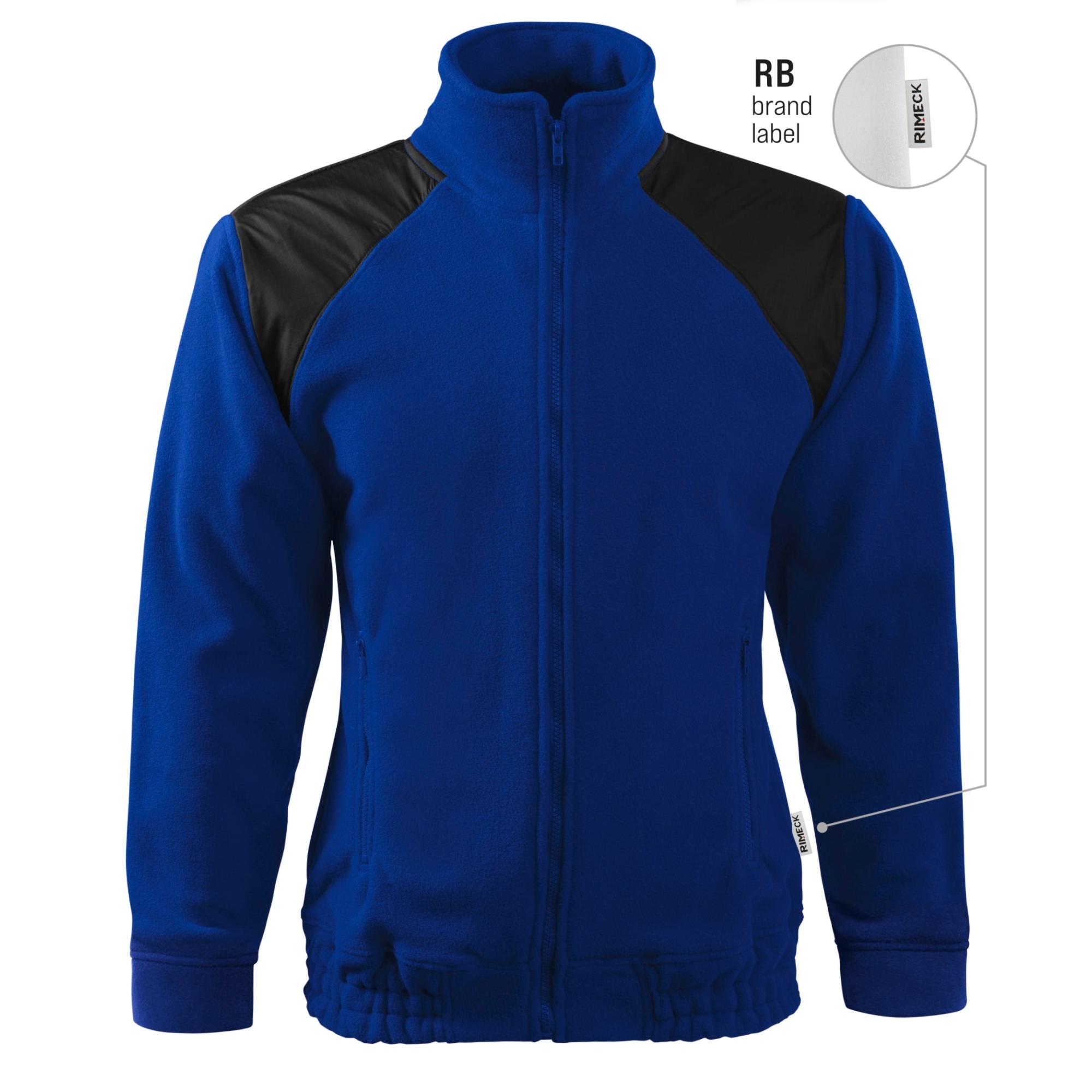 Jachetă fleece unisex Jacket Hi-Q 506 albastru regal 05 (brand label) XXL