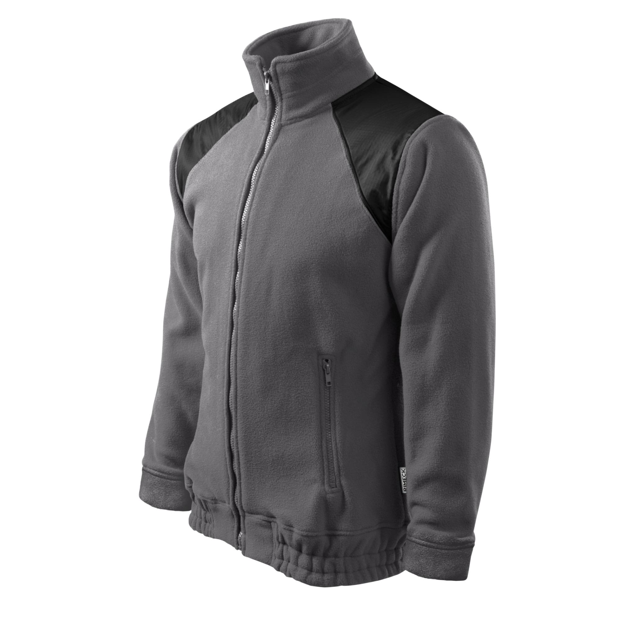Jachetă fleece unisex Jacket Hi-Q 506 gri metalic 36 (brand label) 3XL