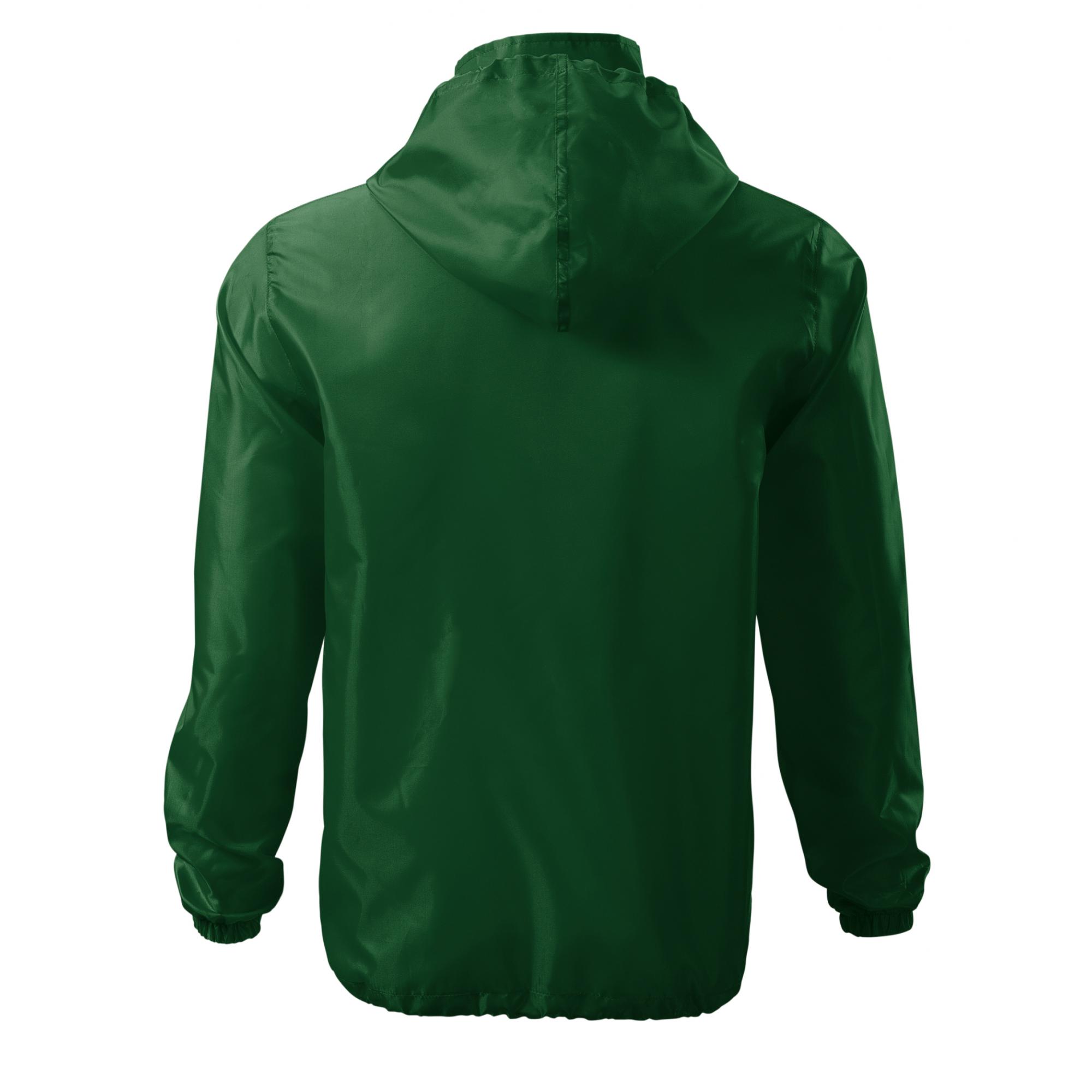 Jachetă de protecţie împotriva vântului unisex Windy 524 Verde sticla S
