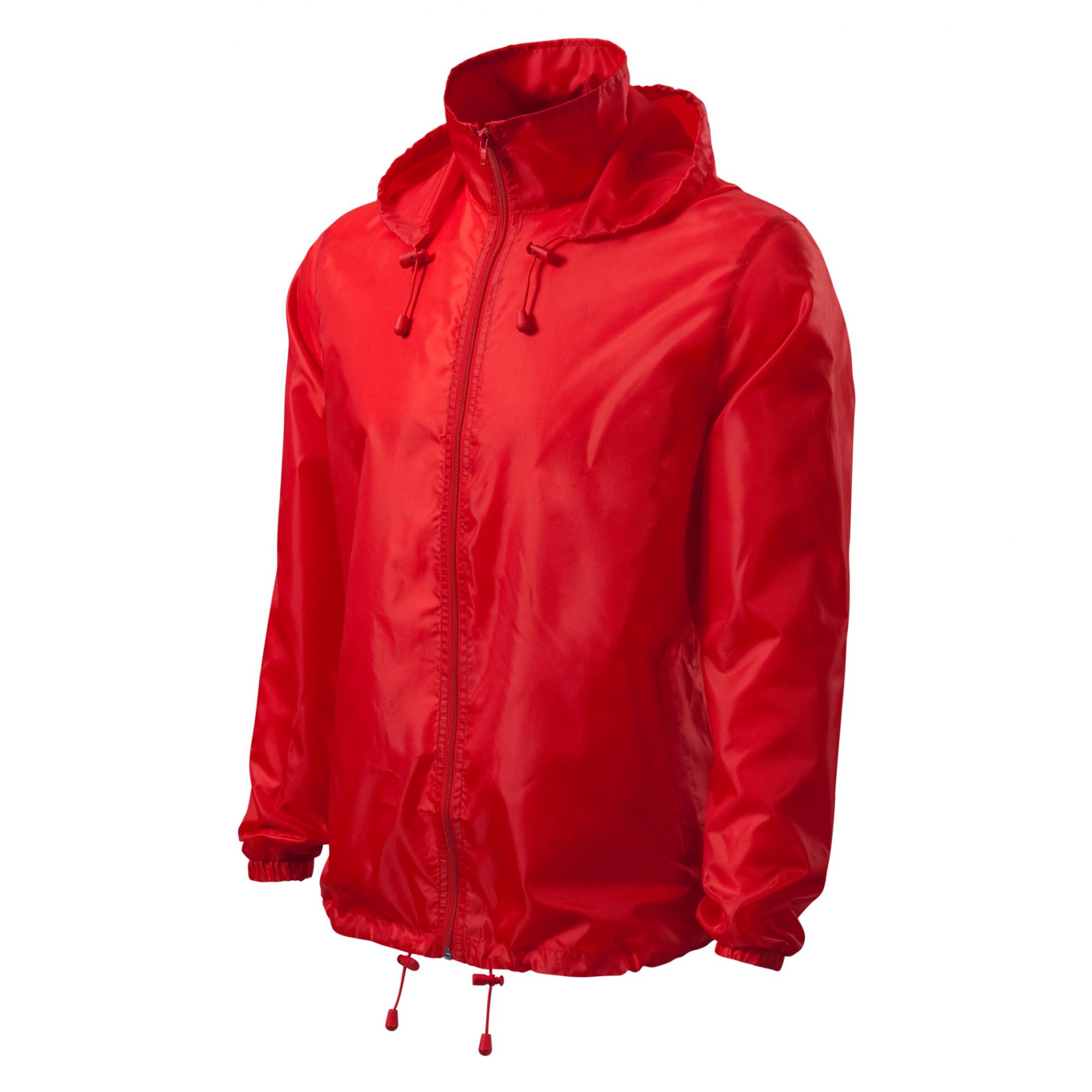 Jachetă de protecţie împotriva vântului unisex Windy 524 Roșu