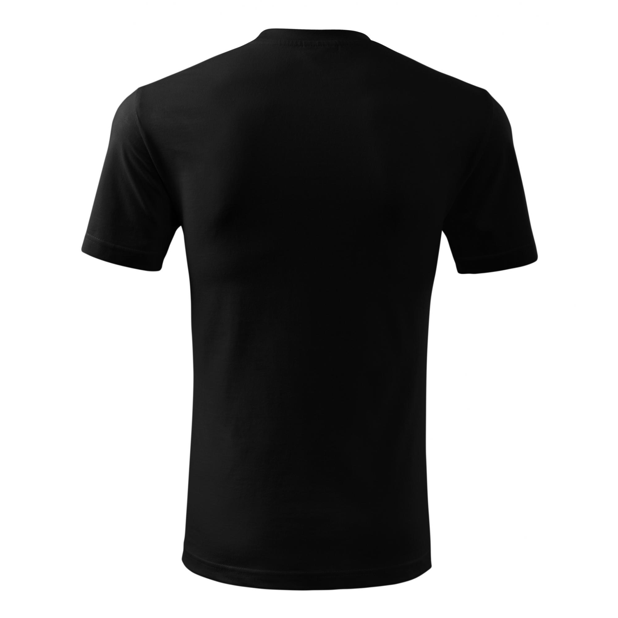 Tricou pentru bărbaţi Classic New 132 Negru XXL