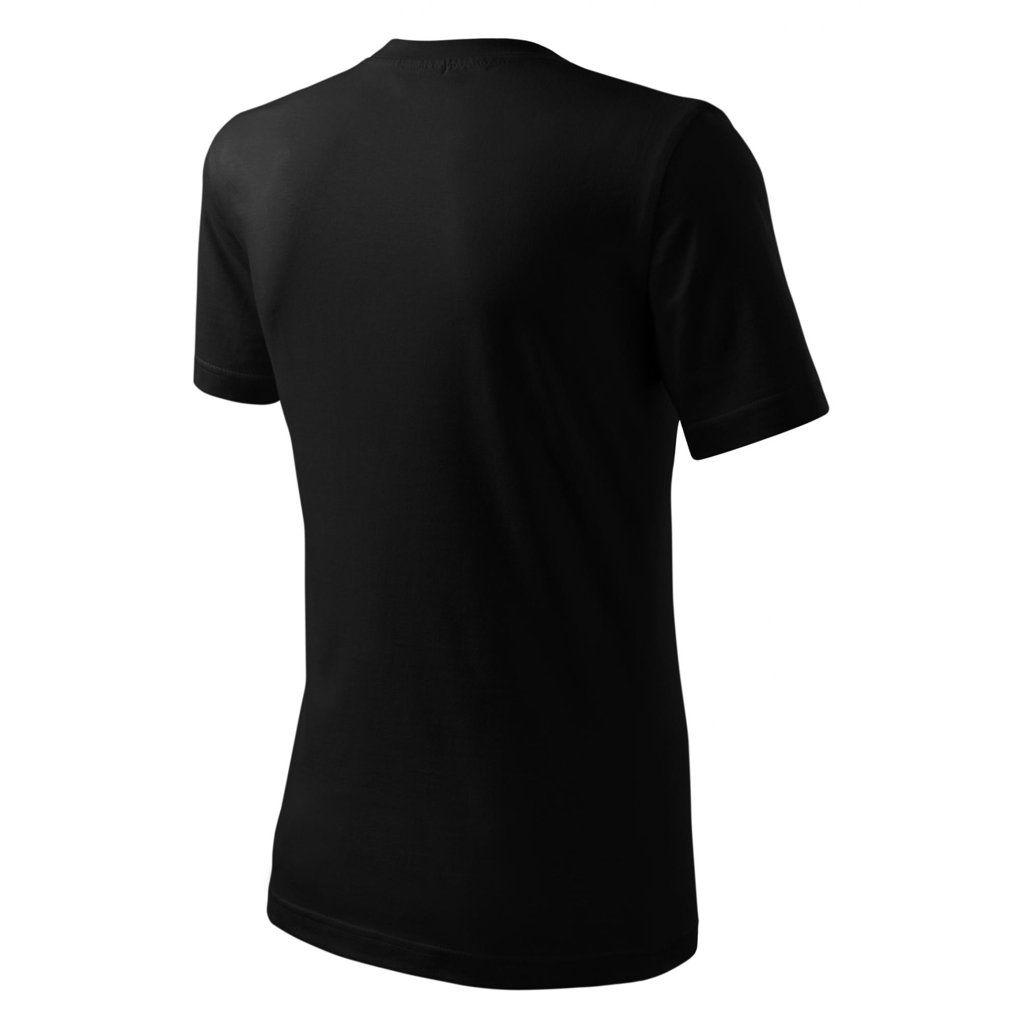 Tricou pentru bărbaţi Classic New 132 Negru XXL