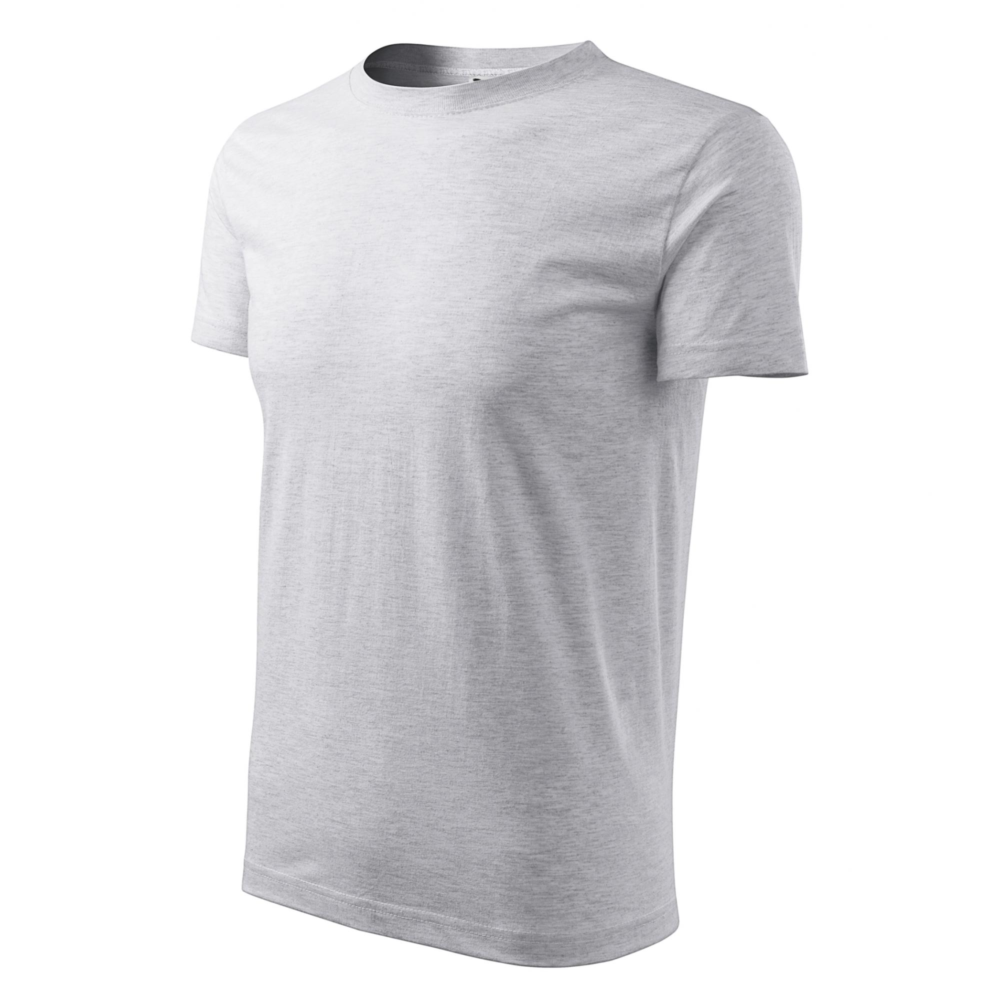 Tricou pentru bărbaţi Classic New 132 Gri deschis 3XL